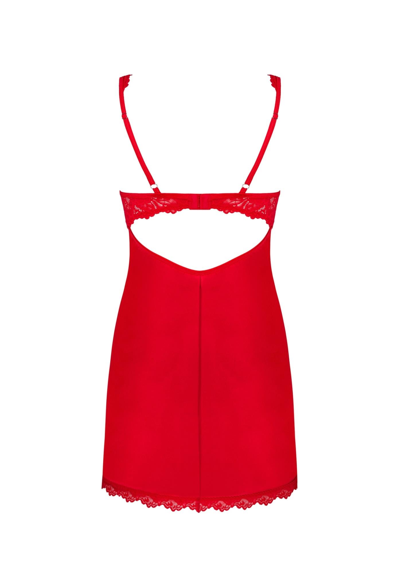 Bielizna-Amor Cherris Koszulka I Stringi   S/M