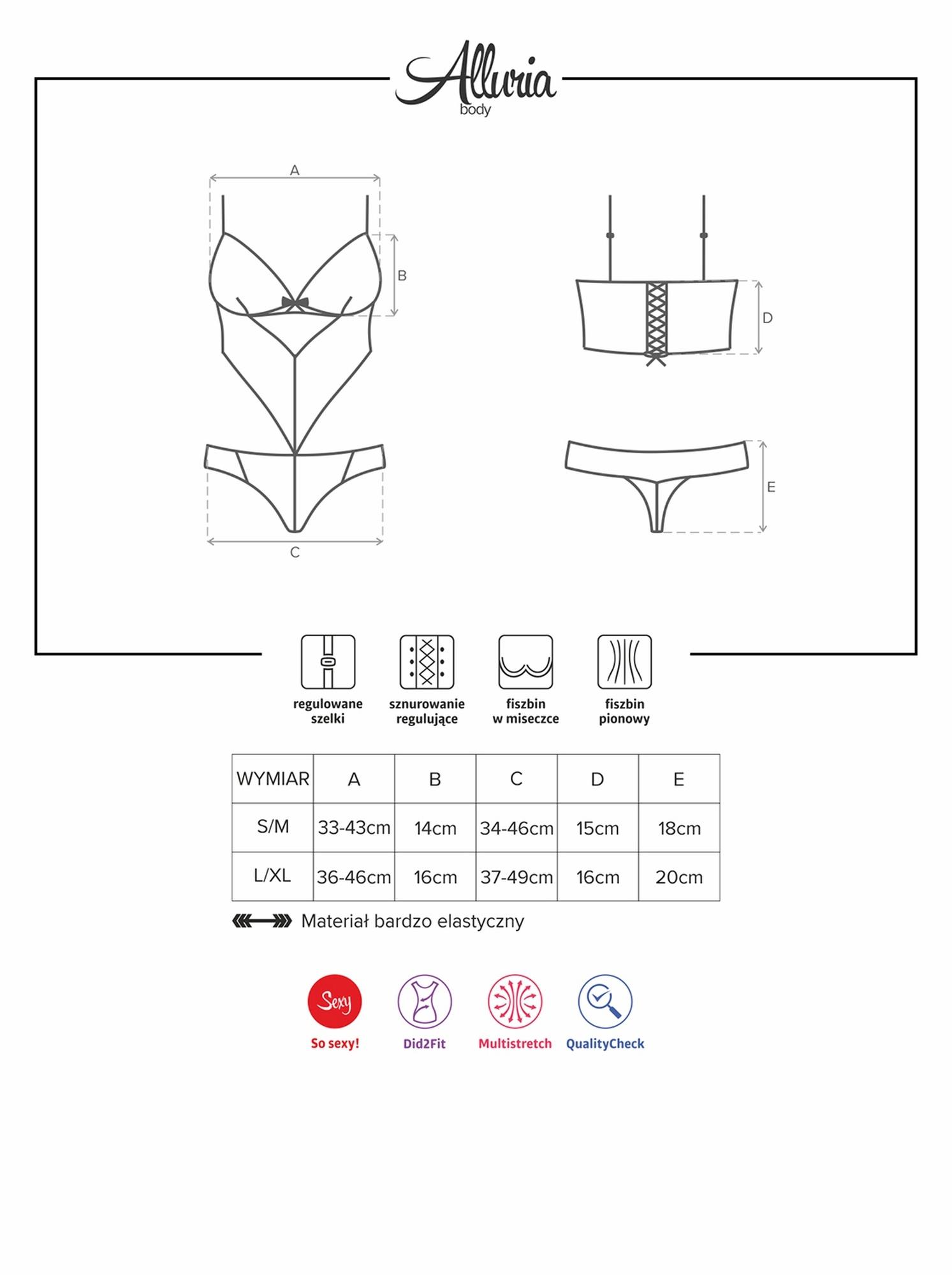 Bielizna-Alluria Body L/Xl