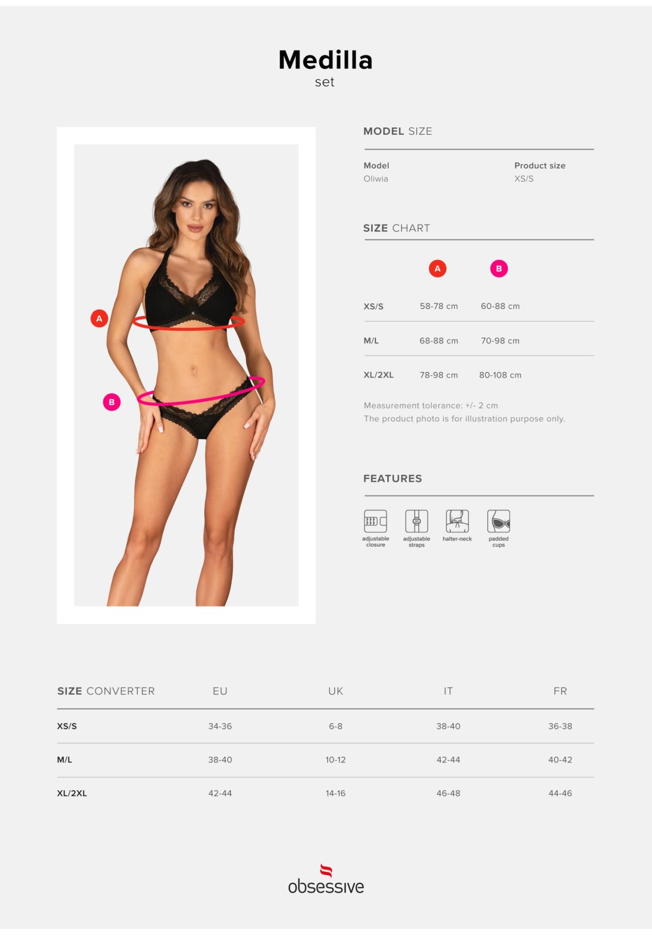 Medilla Komplet 2-Częściowy M/L