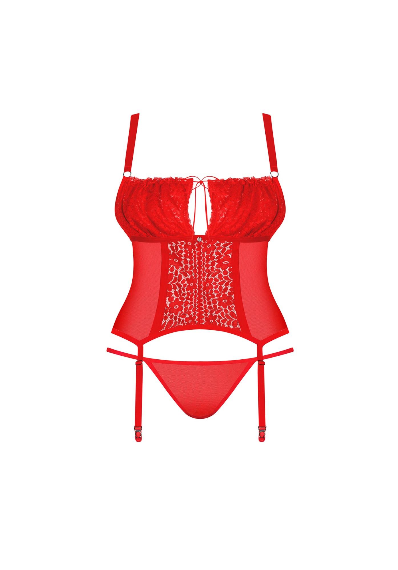 Bielizna-Blossmina Gorset I Stringi 4Xl/5Xl