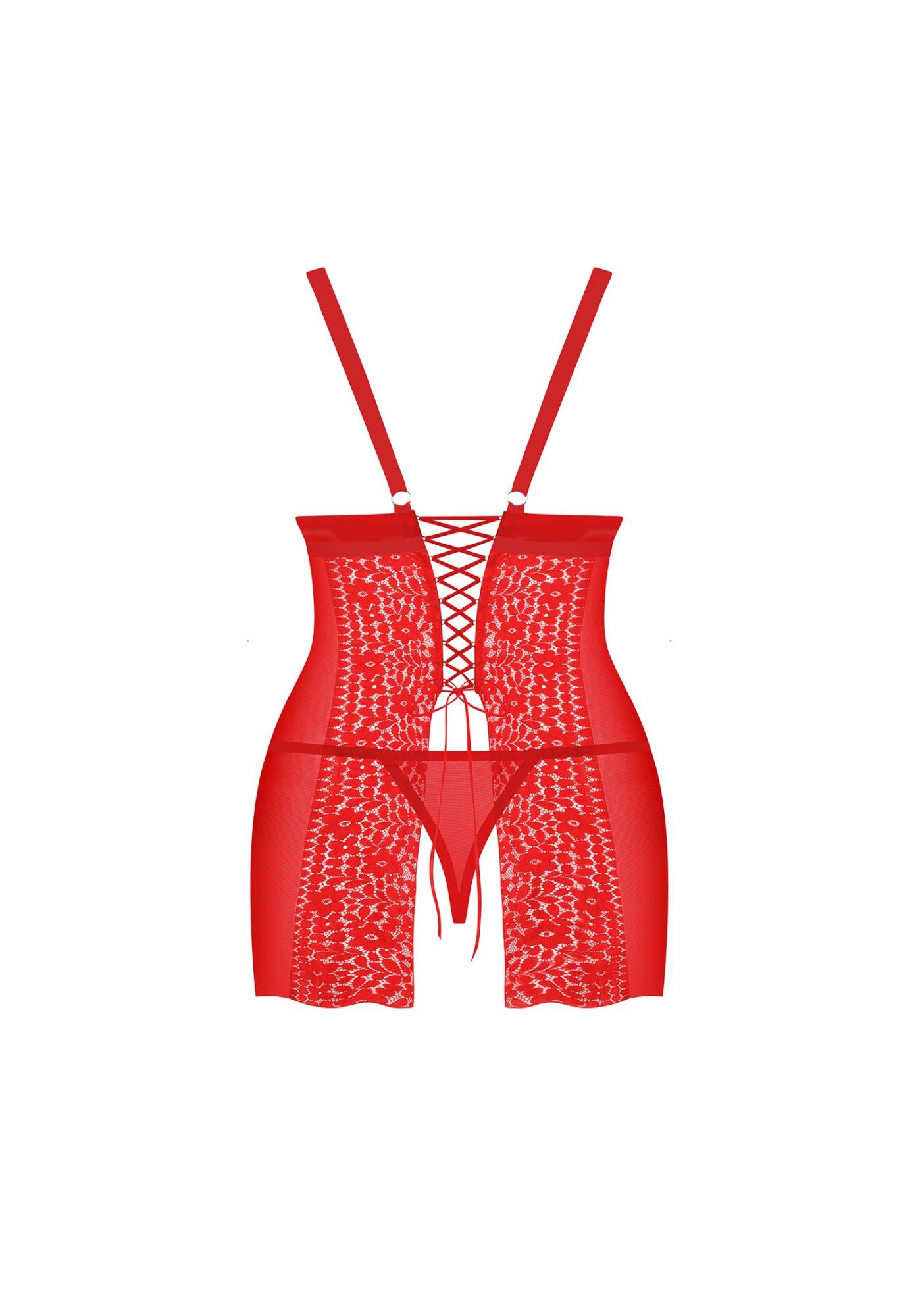 Bielizna-Blossmina Koszulka I Stringi 6Xl/7Xl