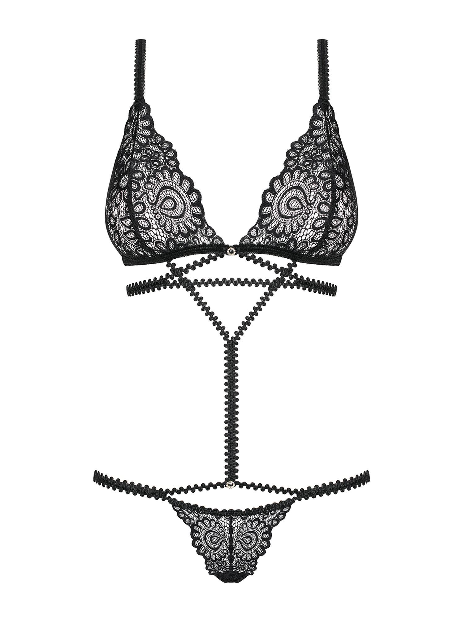 Bielizna-Mixty Body Czarne  S/M
