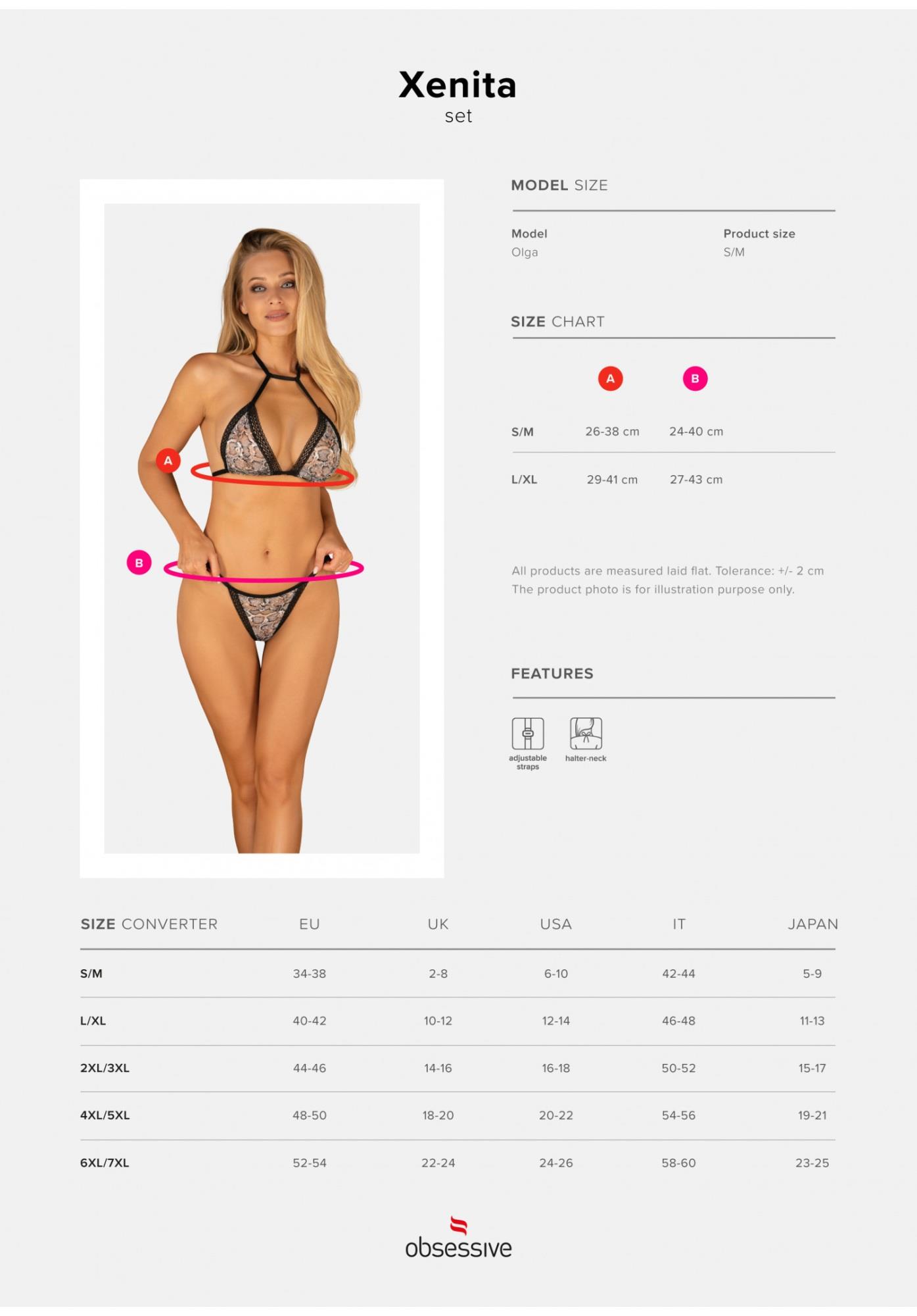 Xenita Komplet 2-Częściowy L/Xl