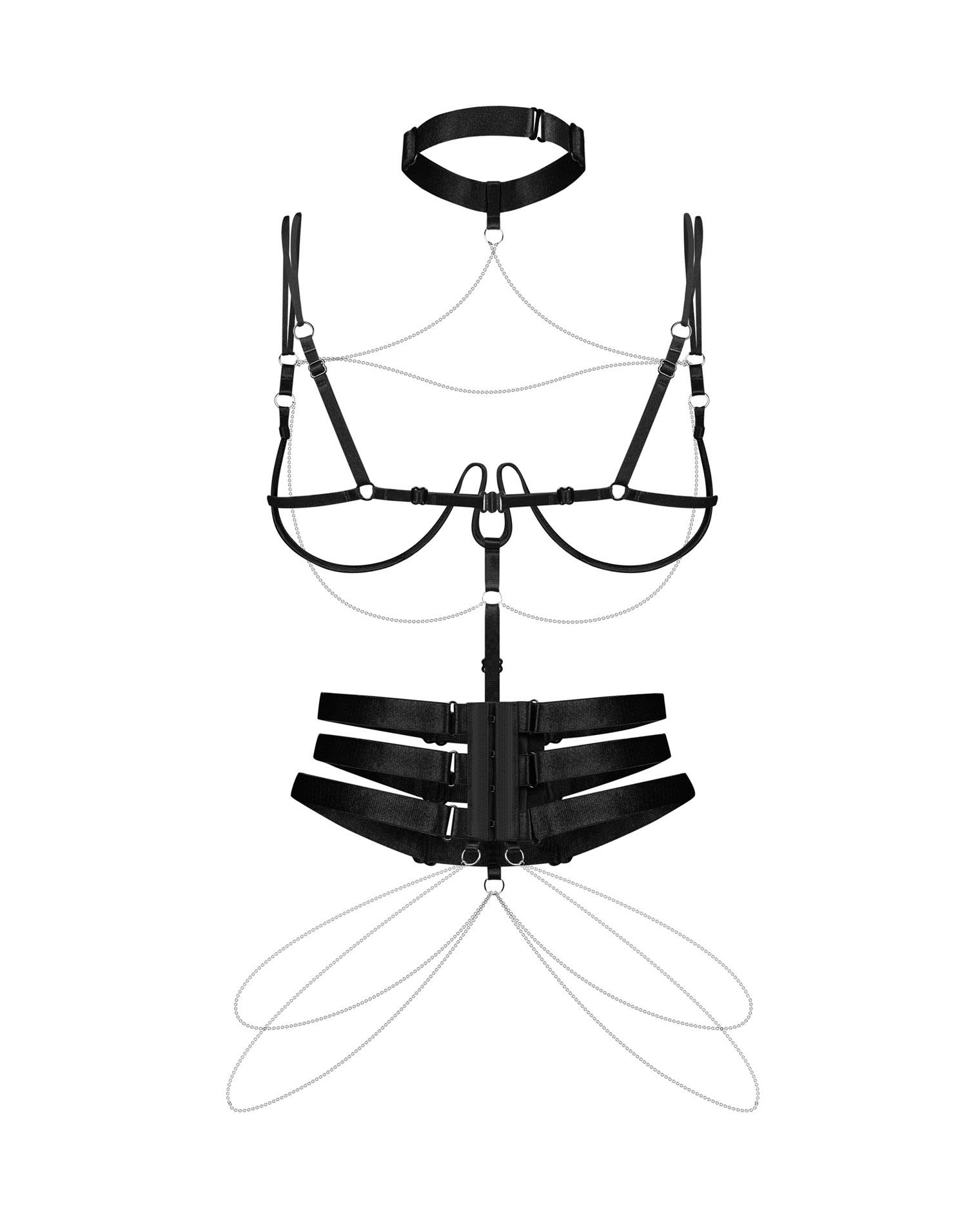 Premisis Black Uprząż S/M/L