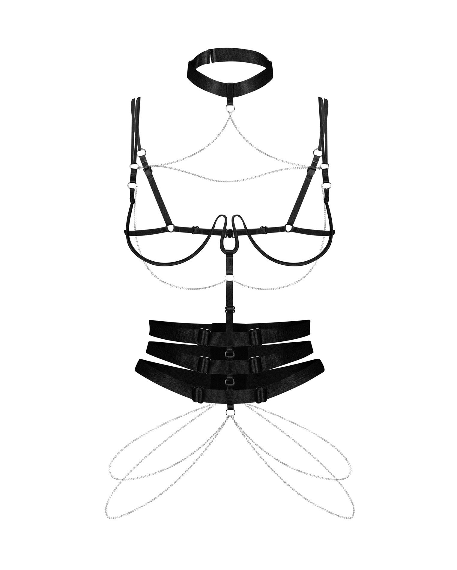 Premisis Black Uprząż S/M/L