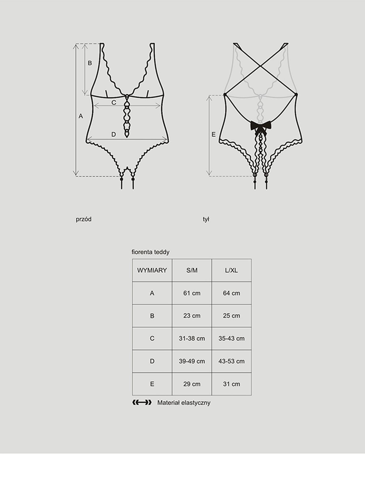 Bielizna-Fiorenta Body L/Xl