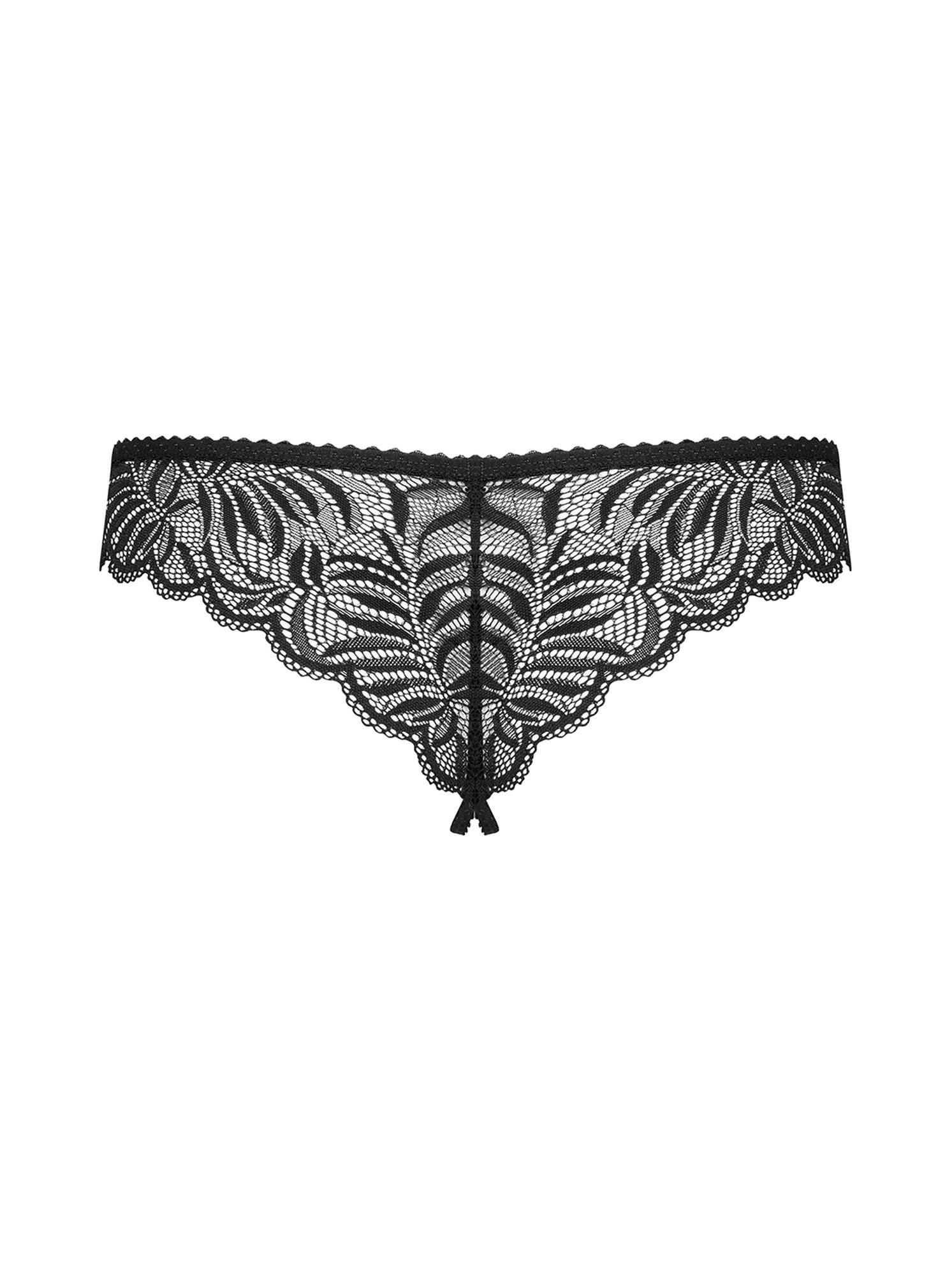 Bielizna-Contica Stringi Otwarte L/Xl
