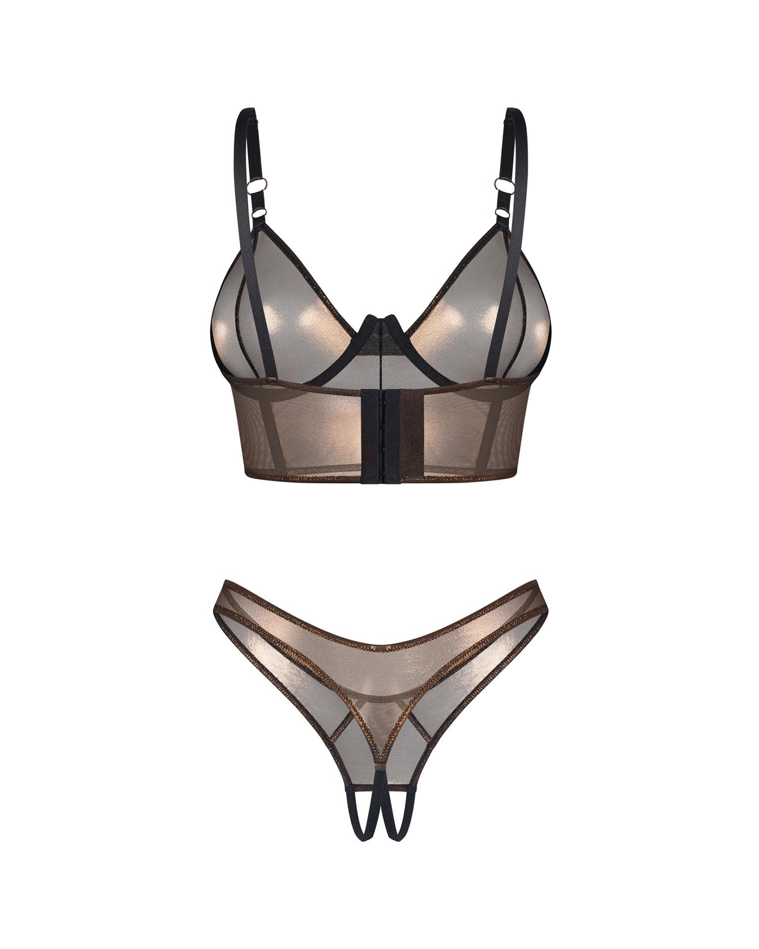 Soranna Top I Stringi Otwarte  L/Xl