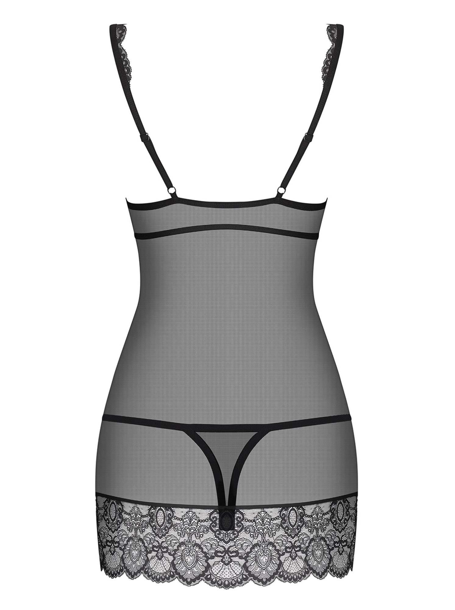 Bielizna-853-Che-1 Koszulka I Stringi L/Xl