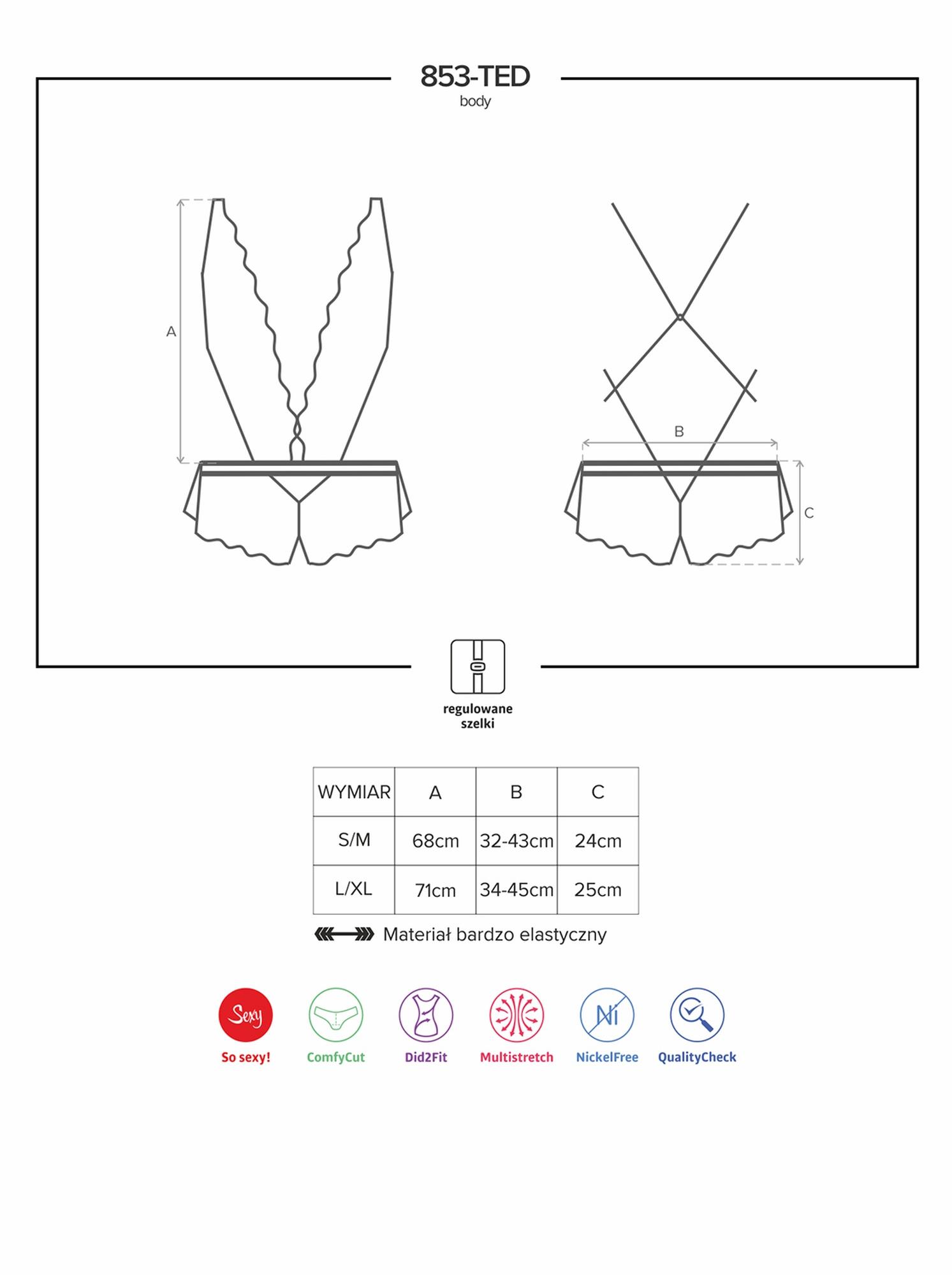 Bielizna-853-Ted-1 Body  S/M