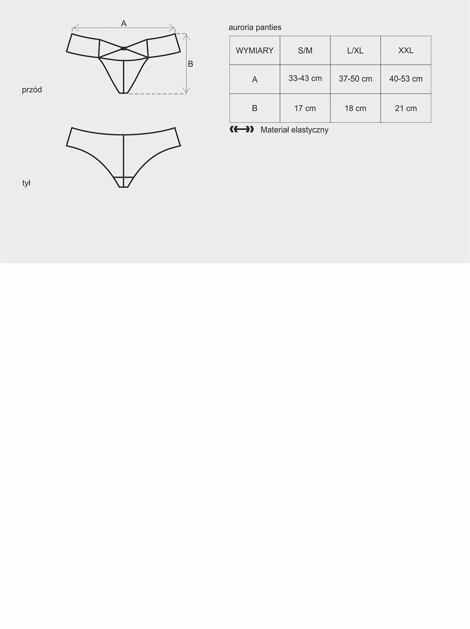 Bielizna-Auroria Figi L/Xl