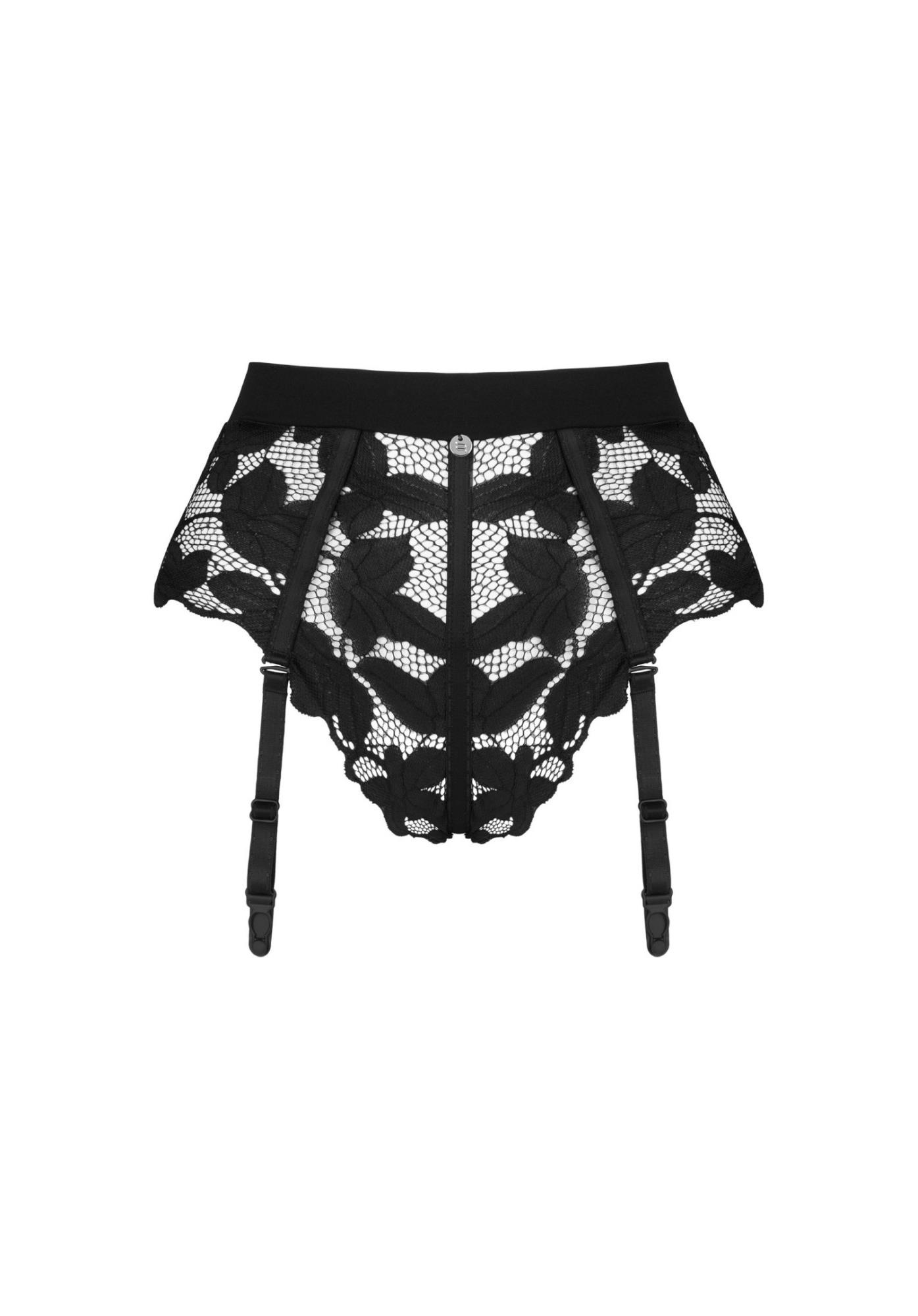 Bielizna-Editya Figi Z Paskami Do Pończoch Xs/S