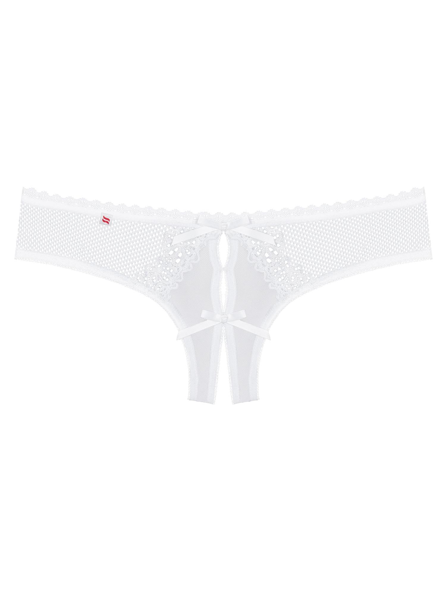 Bielizna-Alabastra Stringi Otwarte  S/M