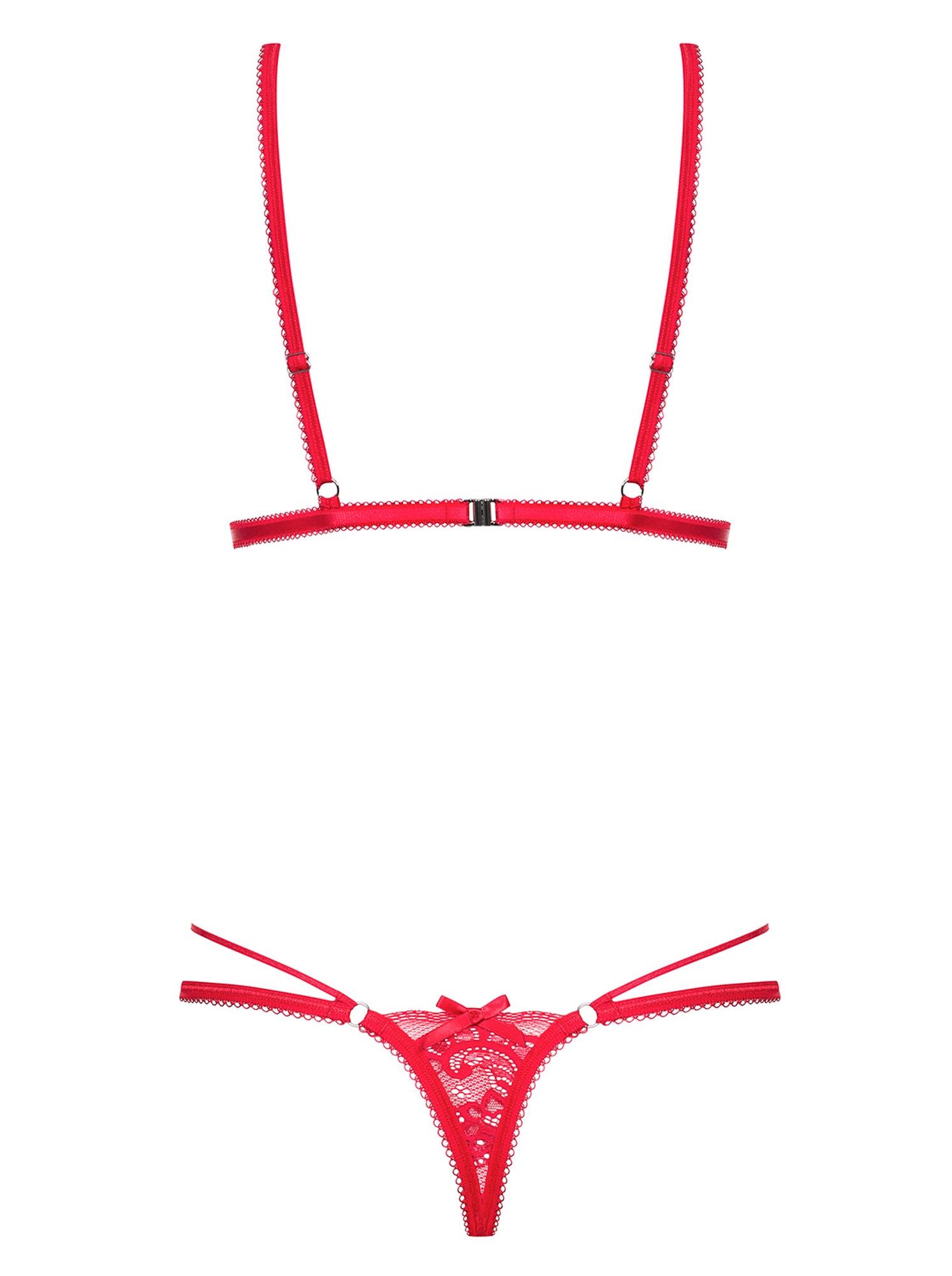 Bielizna-Lovlea Body Czerwone L/Xl