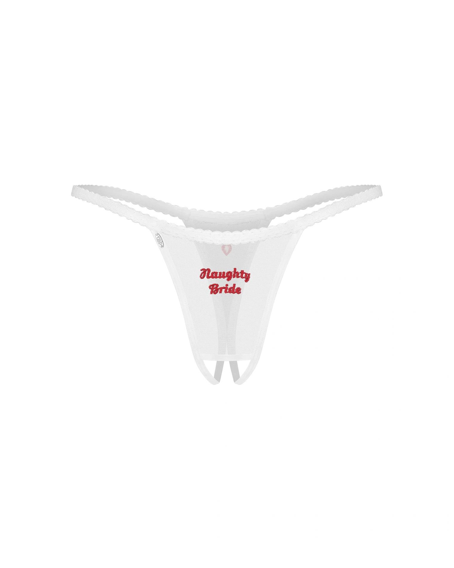 Weddya Bride Stringi Otwarte L/Xl