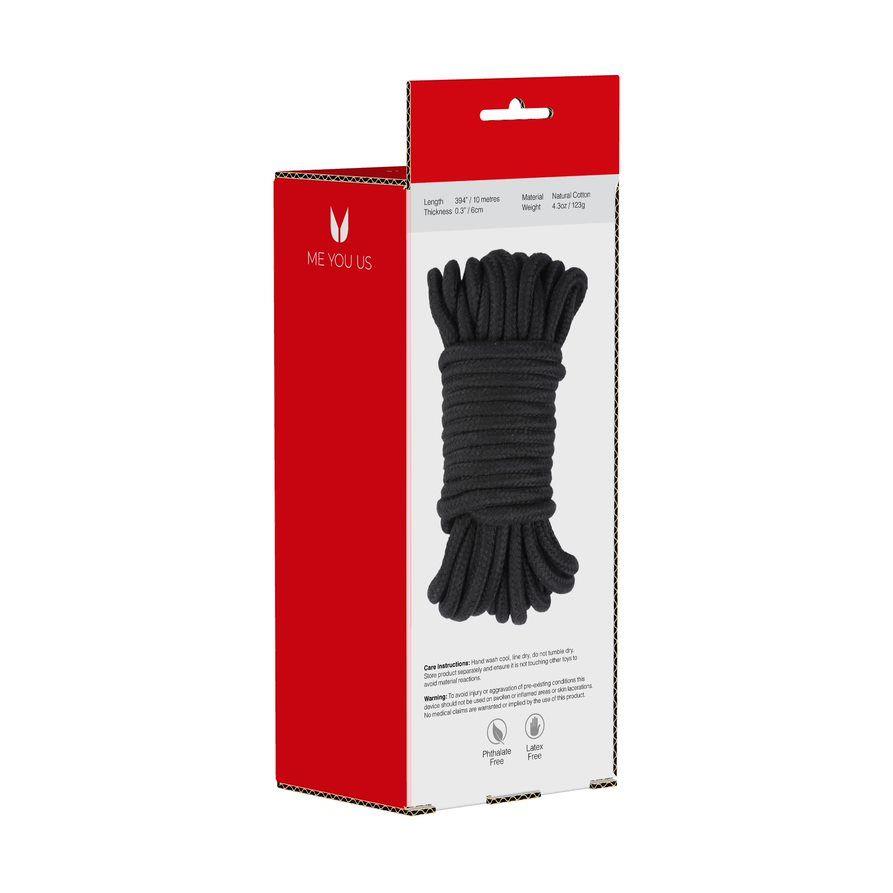 Me You Us Tie Me Up Rope Black 10M