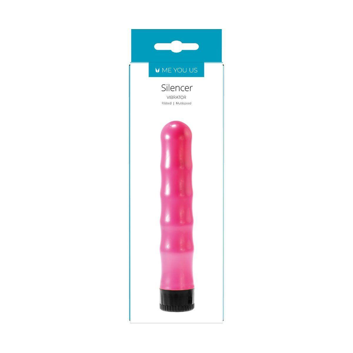 Me You Us Silencer Vibrator Pink