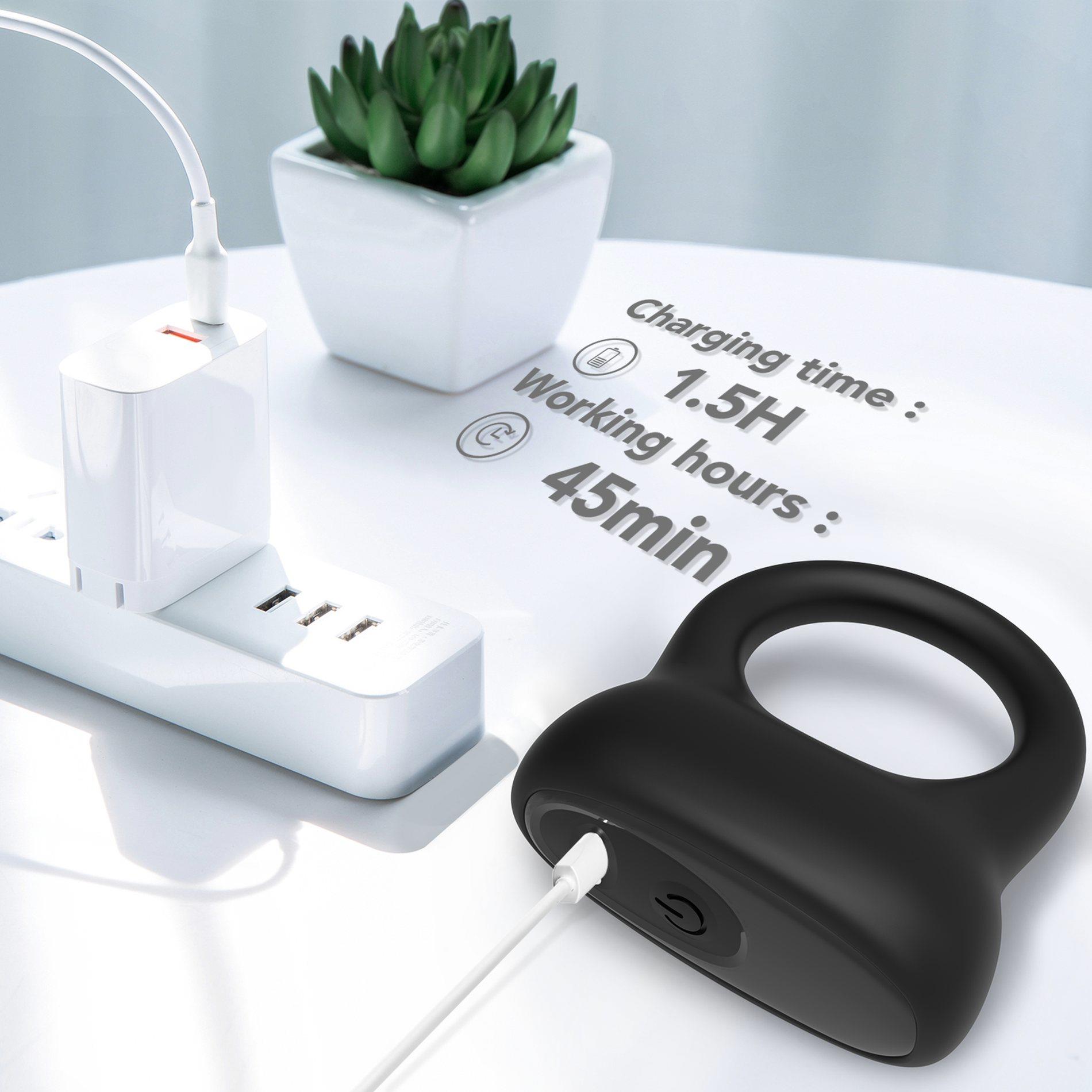 Oring Black, 9 Vibration Functions