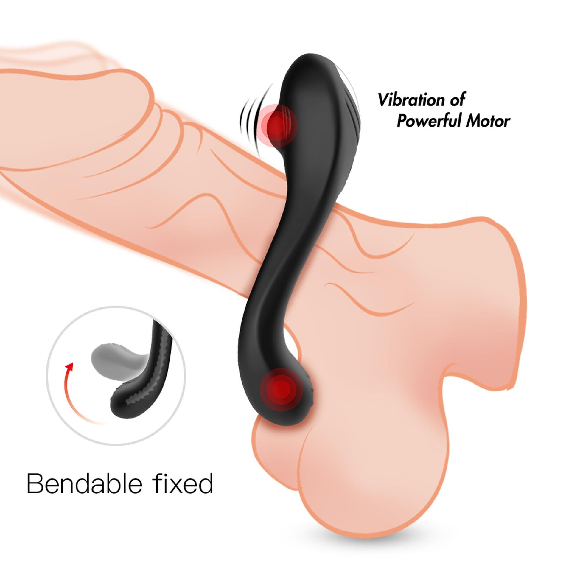 Veyron With Remote Black, 9 Vibration Functions