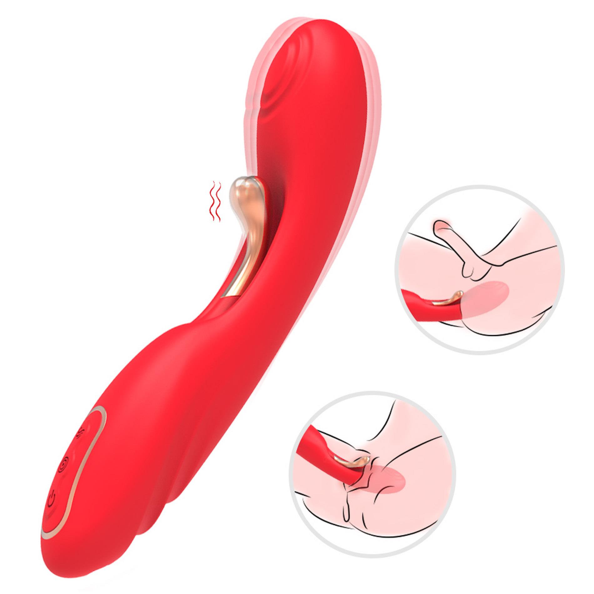 Fishhook Red Dual-Point Vibration