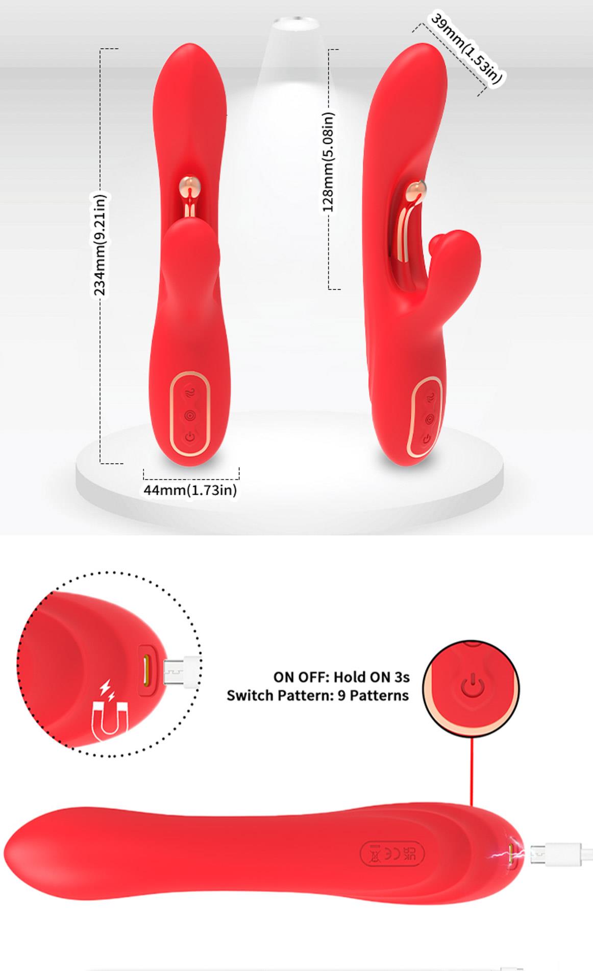 Nirvana Red Three-Point Vibration