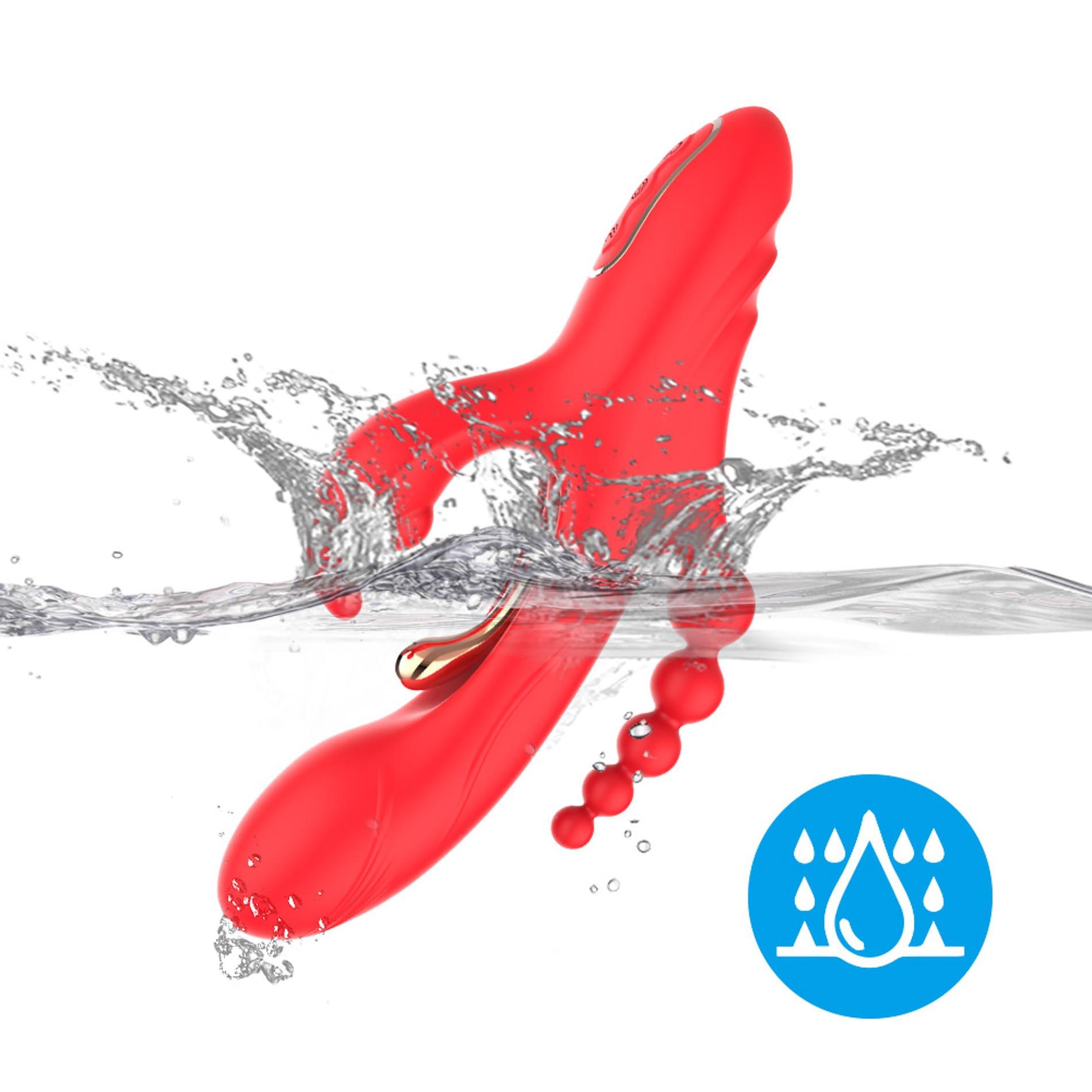 Trident Red Four-Point Vibration