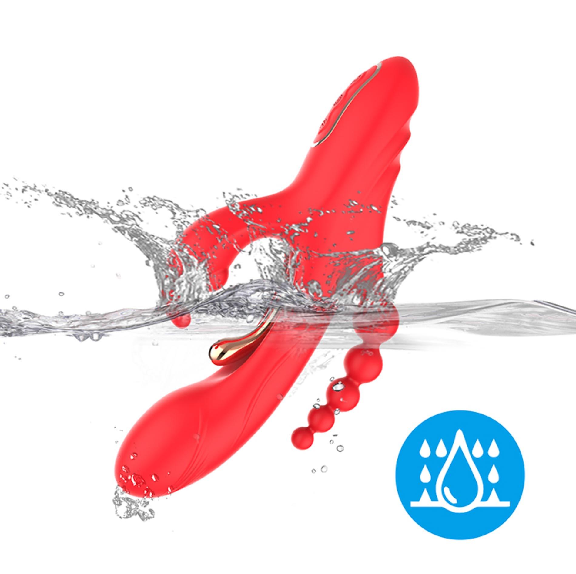 Trident Red Four-Point Vibration