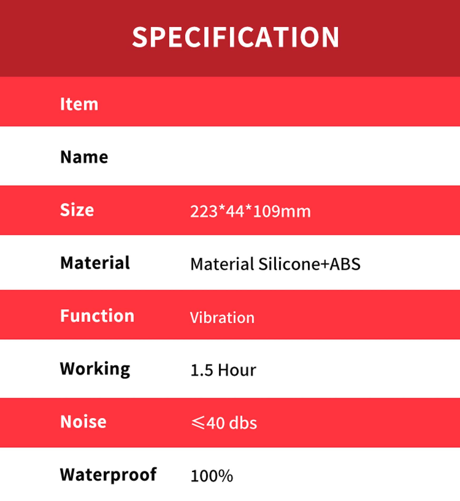 Trident Red Four-Point Vibration
