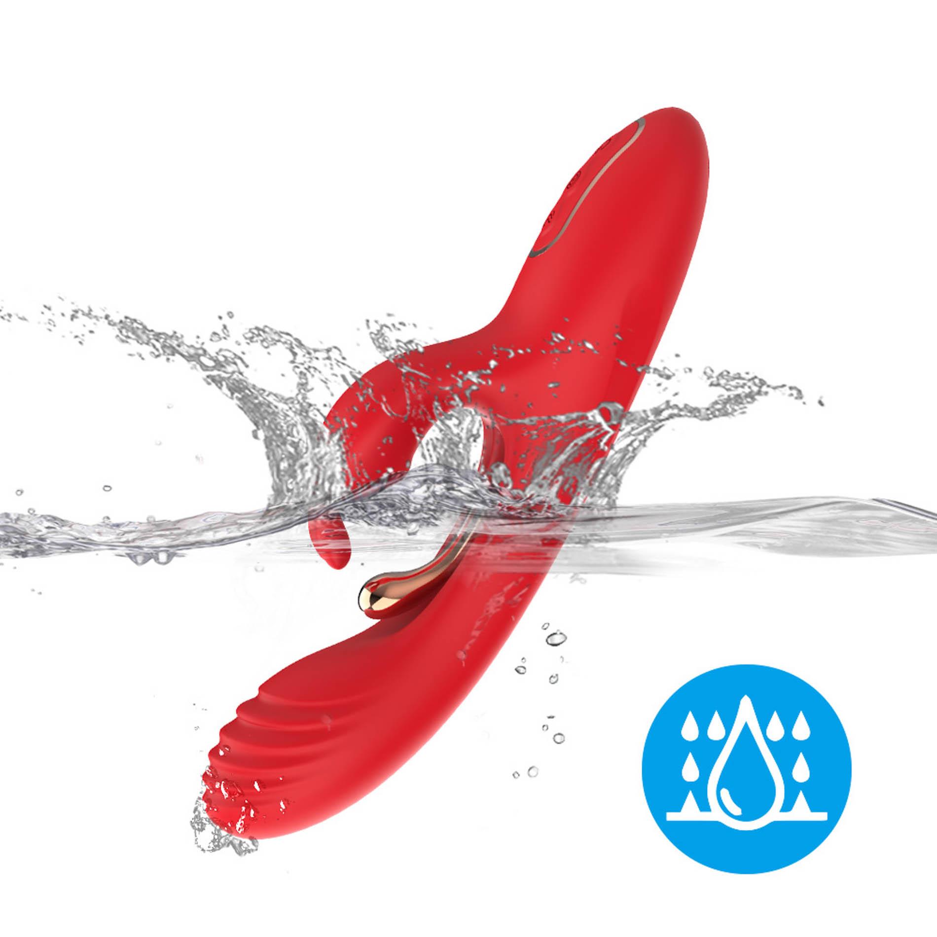 Crazy Horse Red Three-Point Vibration