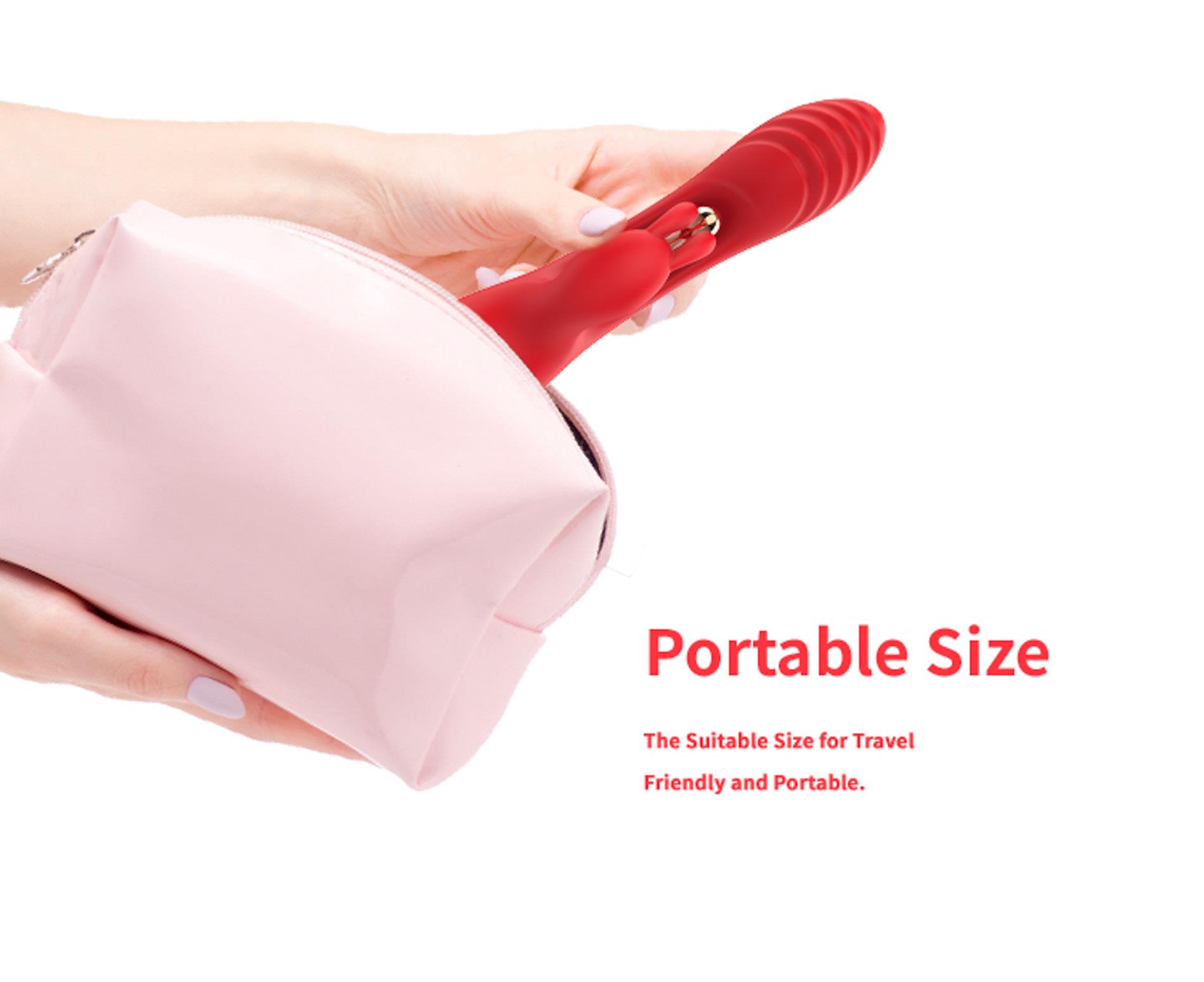 Crazy Horse Red Three-Point Vibration