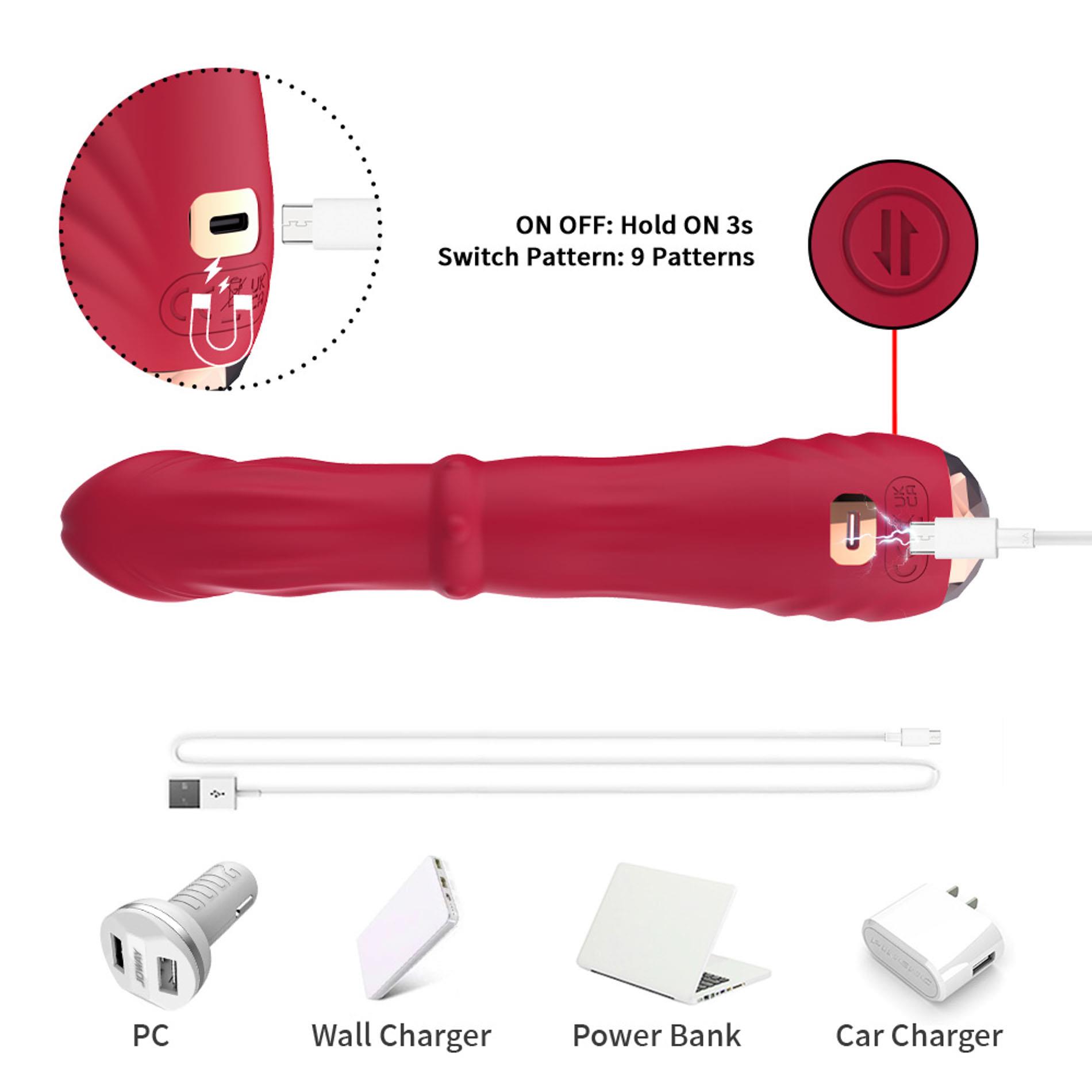 Jackal Red 9 Vibration Function