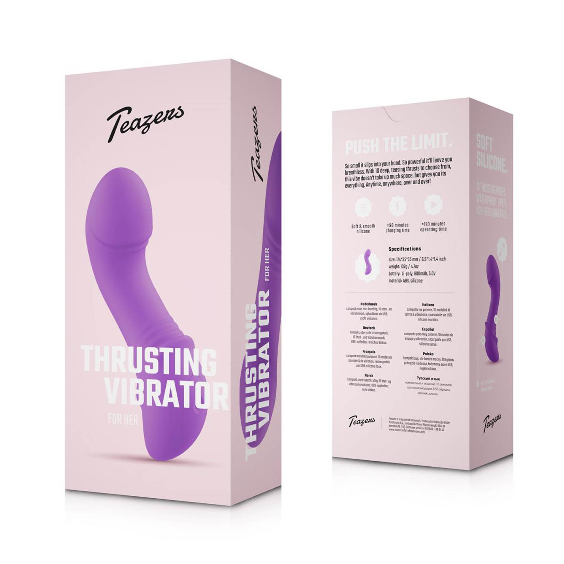 Teazers - Mini Vibrators With Thrusting