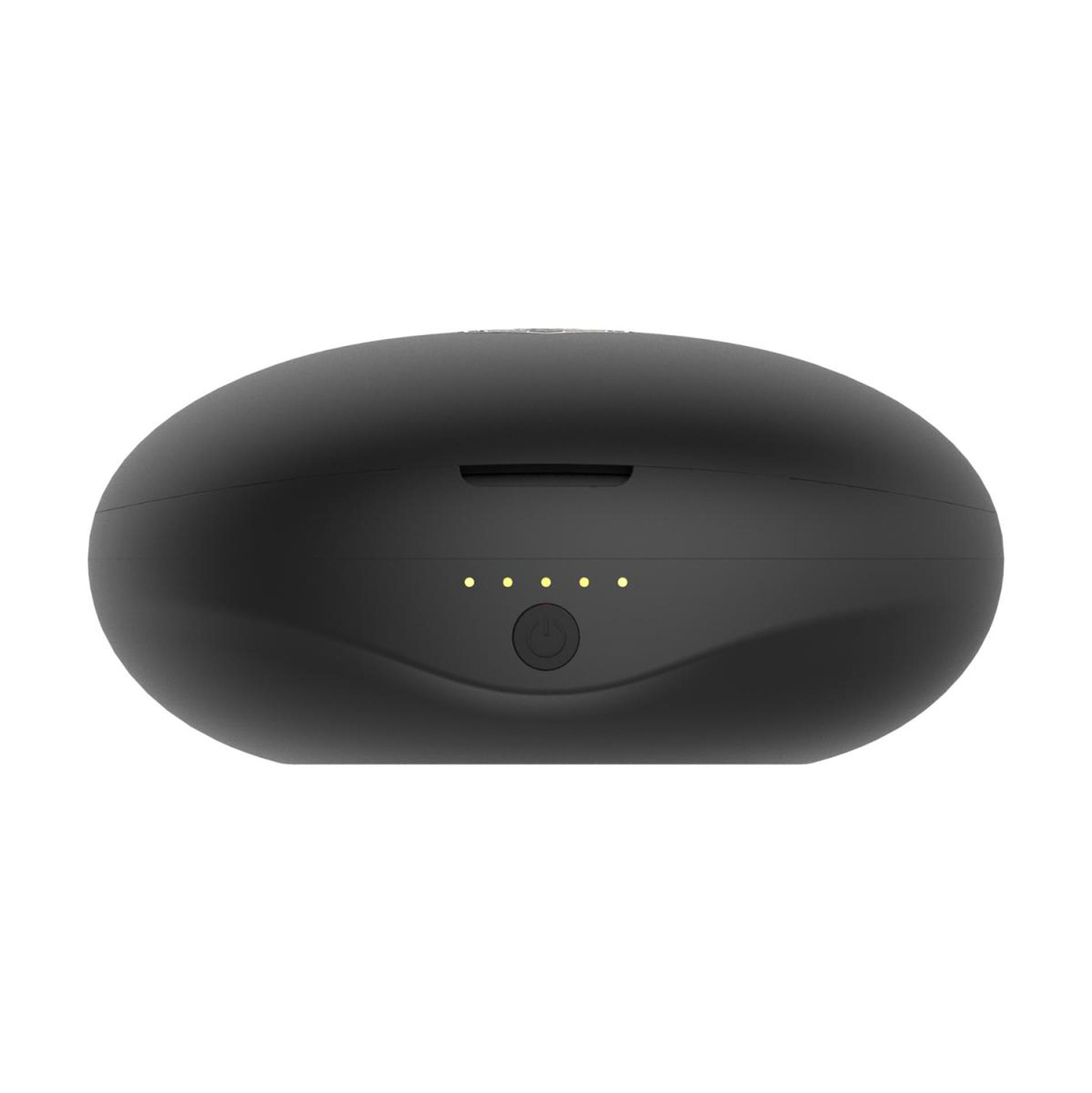 Rosy Gold – C-Shape Vibrator With Luxury Charging Case – Black