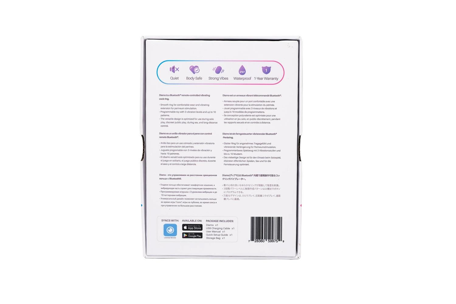 Lovense Diamo App-Controlled Cock Ring