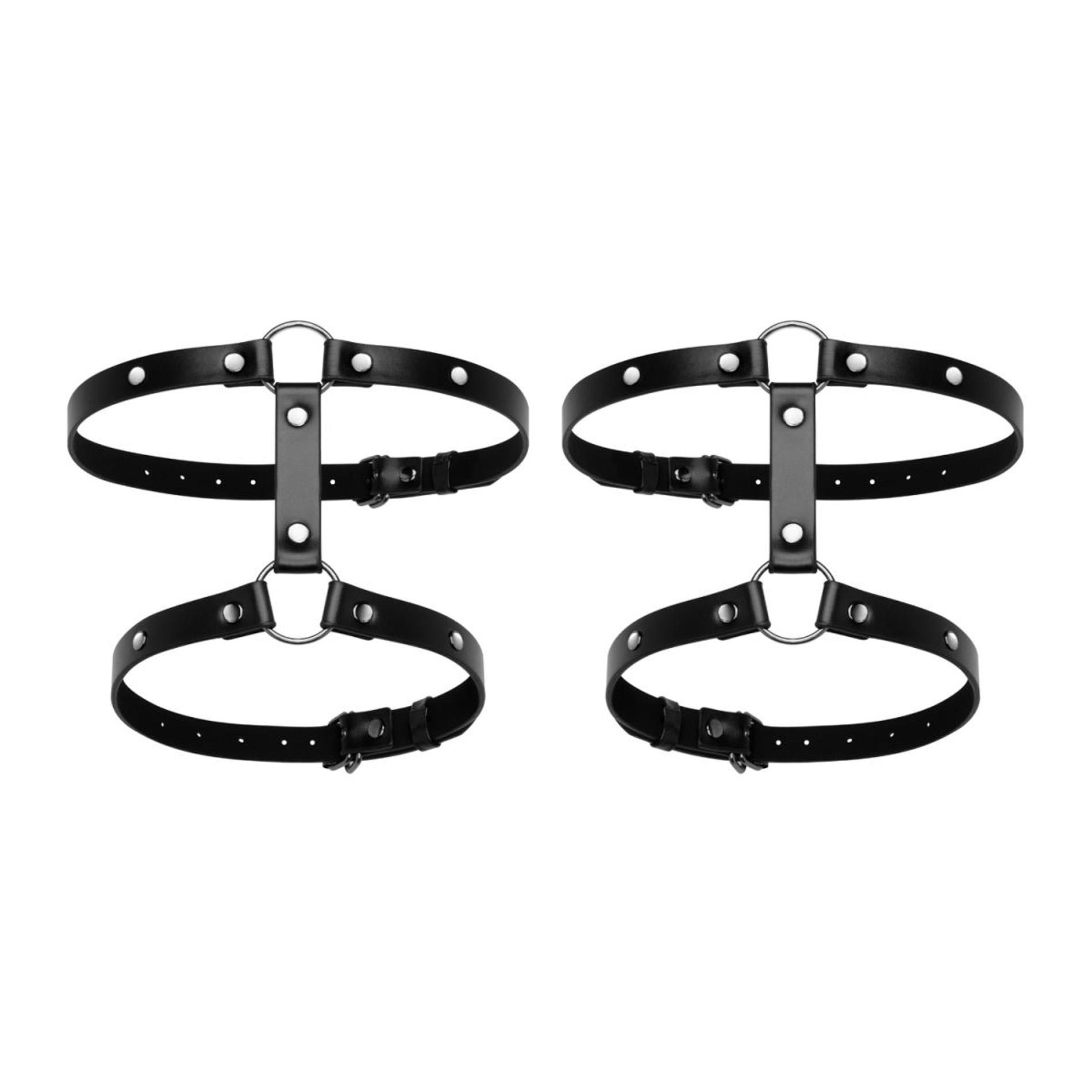 Regulowane Pasy na uda Leg Bondage Cuffs