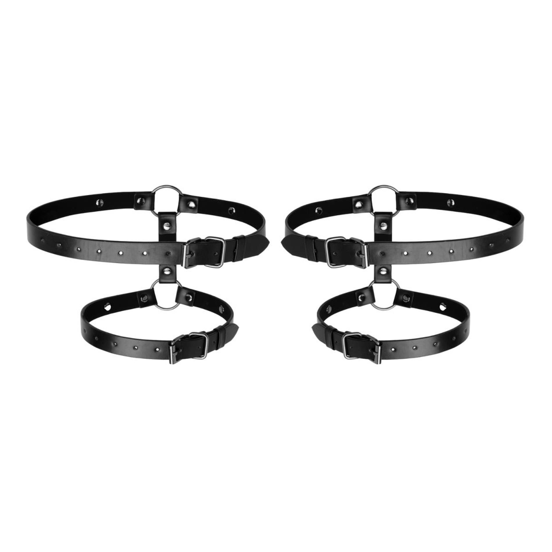 Regulowane Pasy na uda Leg Bondage Cuffs