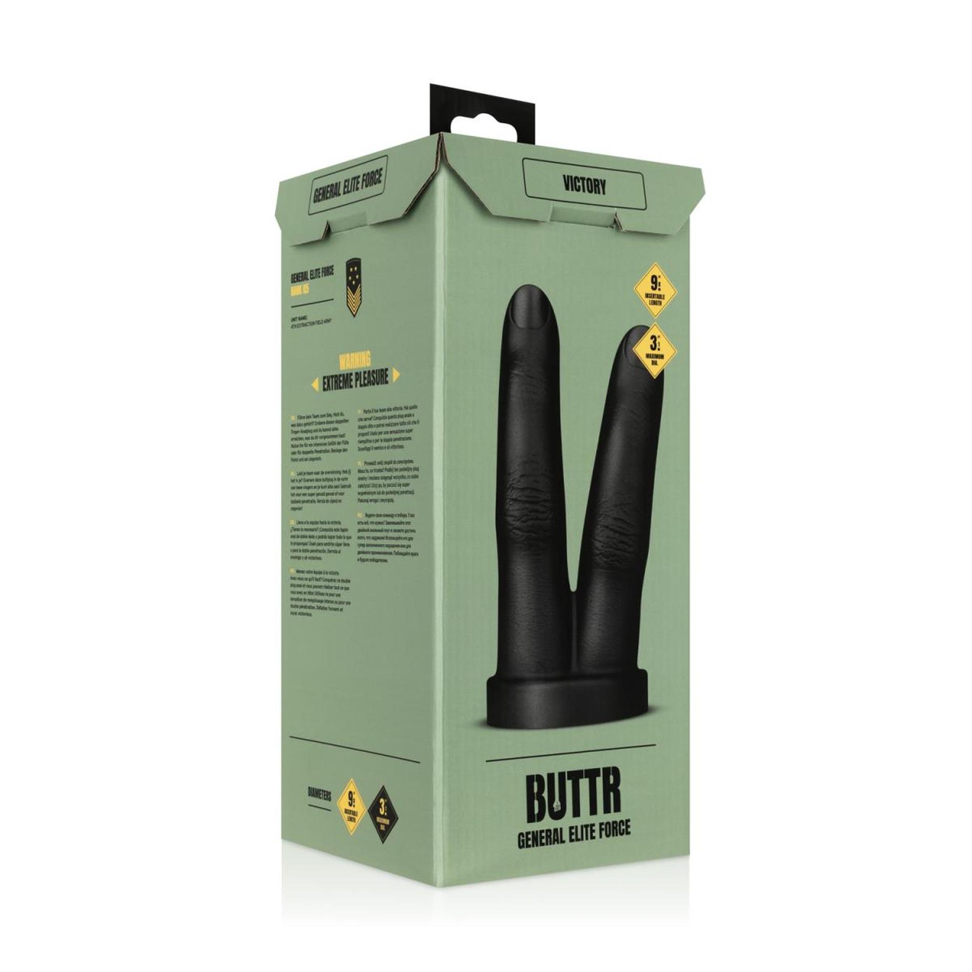 Buttr - Victory Double Finger Butt Plug