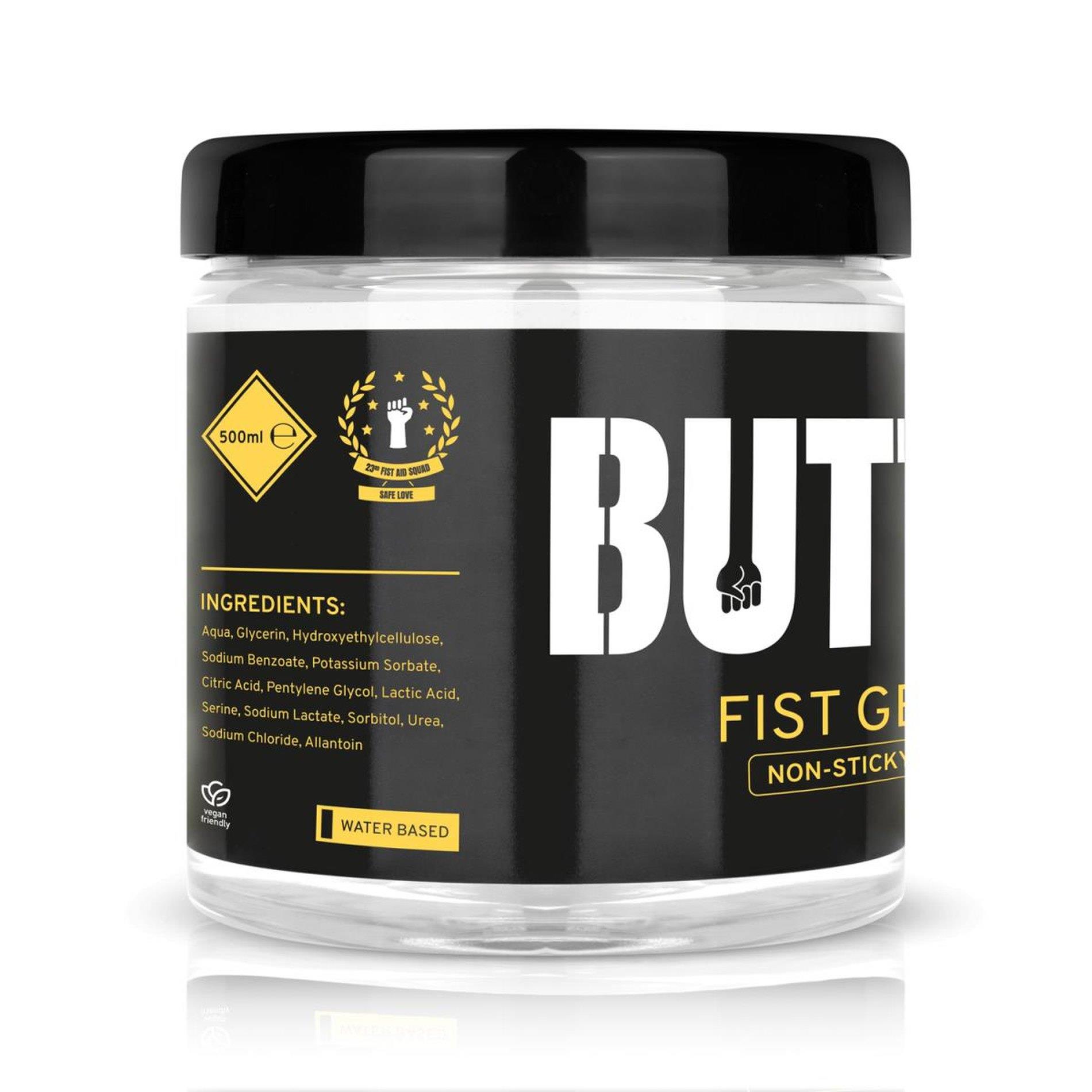 Buttr - Transparent Fisting Gel Non-Sticky - 500 Ml