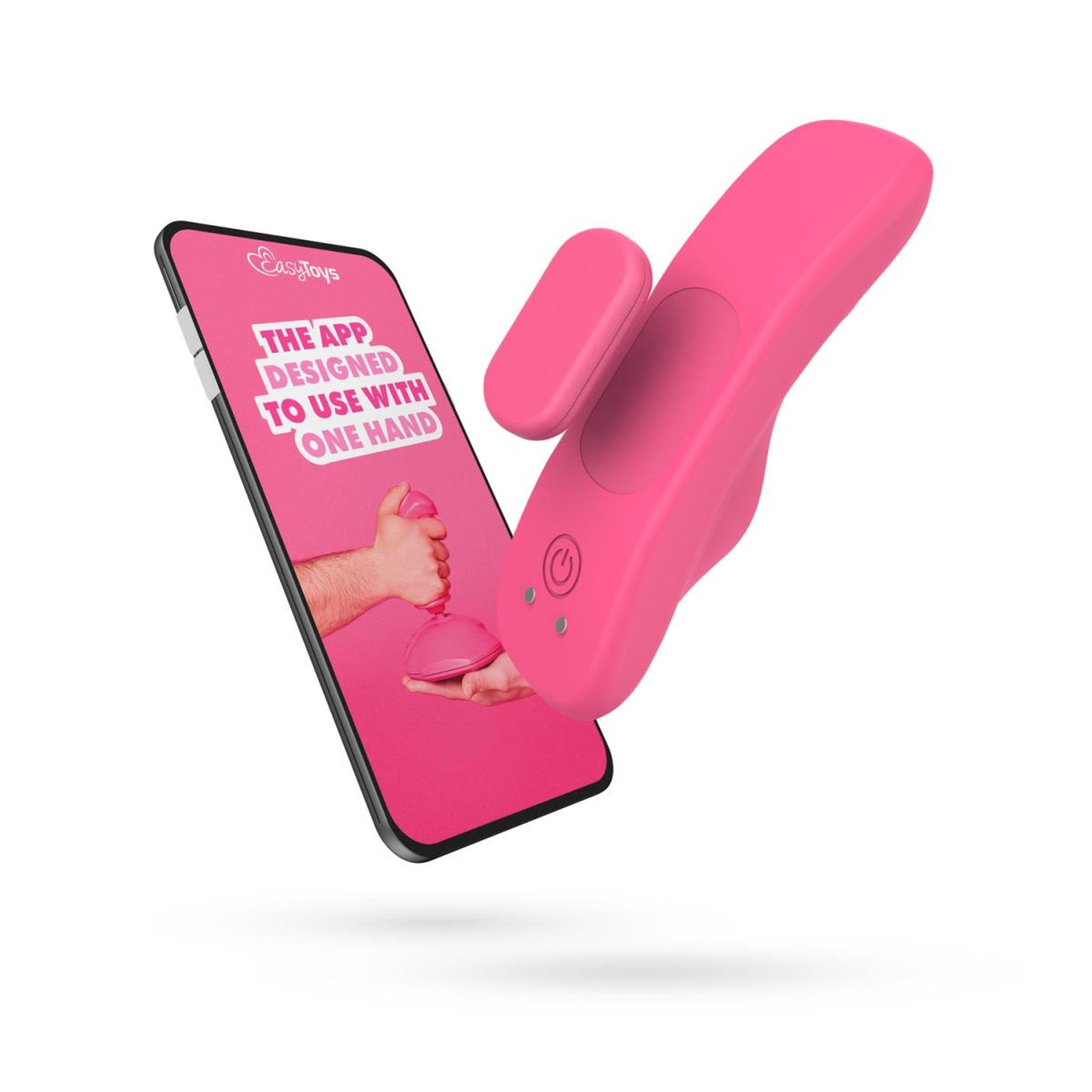 Wibrator spacerowy sterowany aplikacją Panty Vibrator Zara