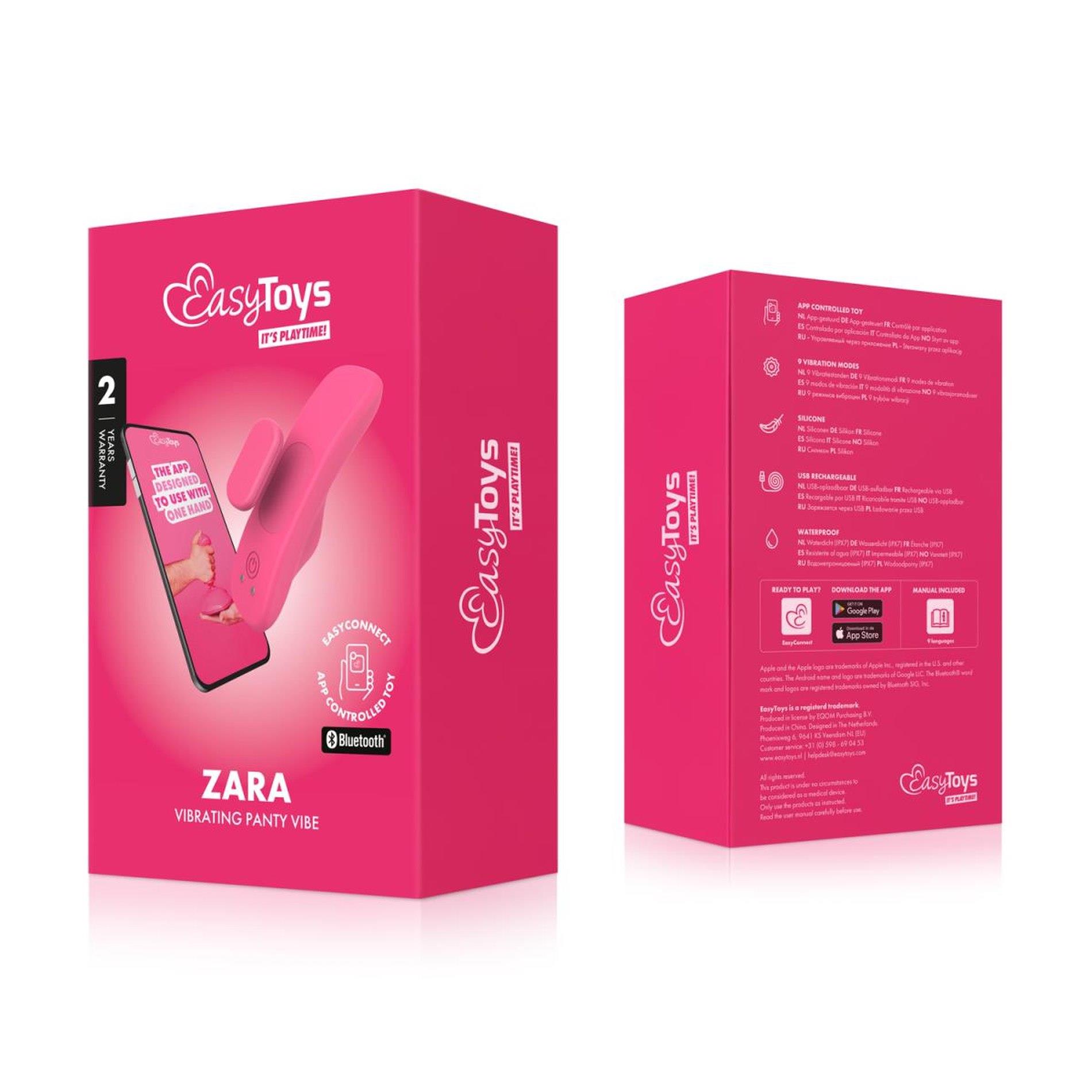 Easyconnect - Panty Vibrator Zara App-Controlled