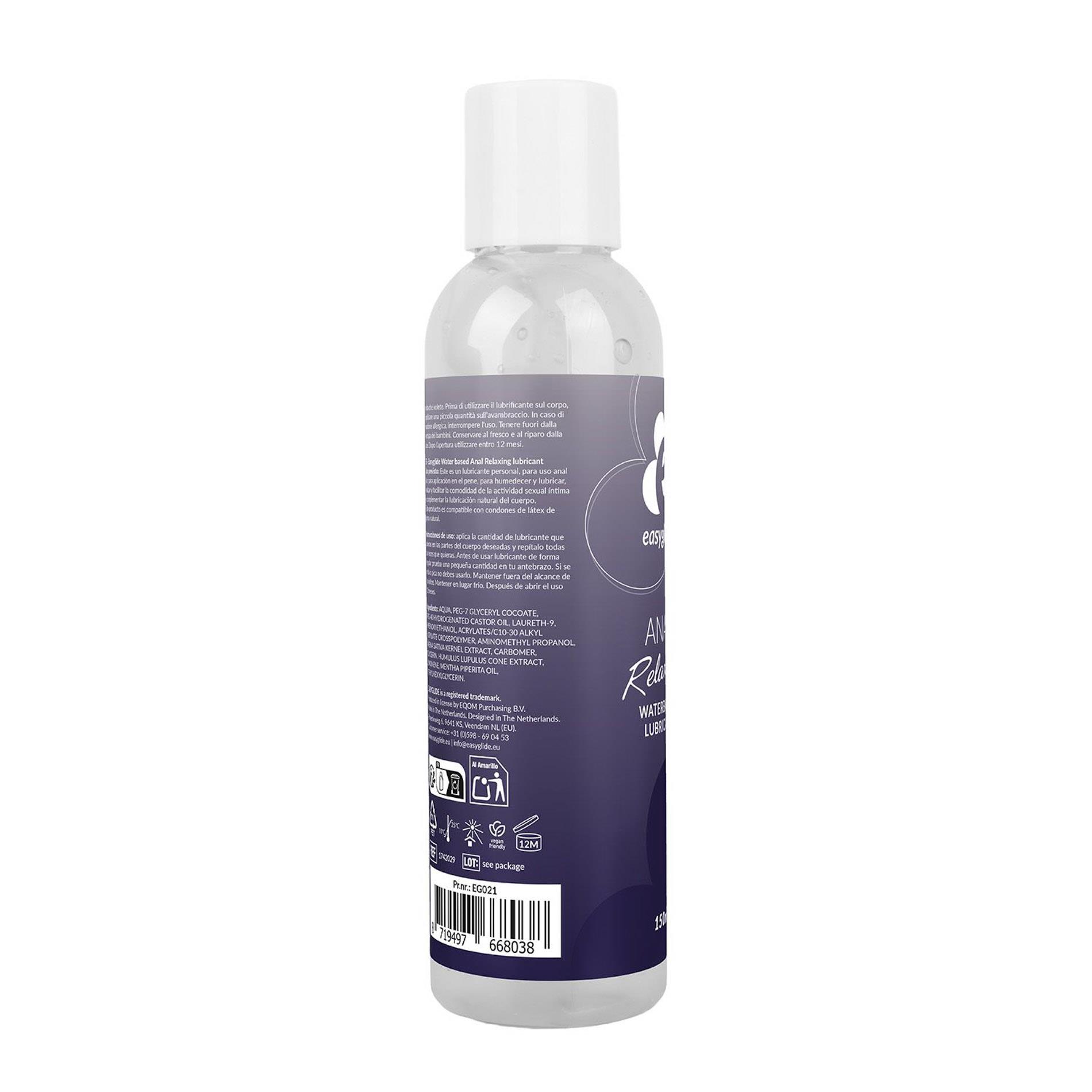 Easyglide - Anal Relaxing Lubricant 150 Ml