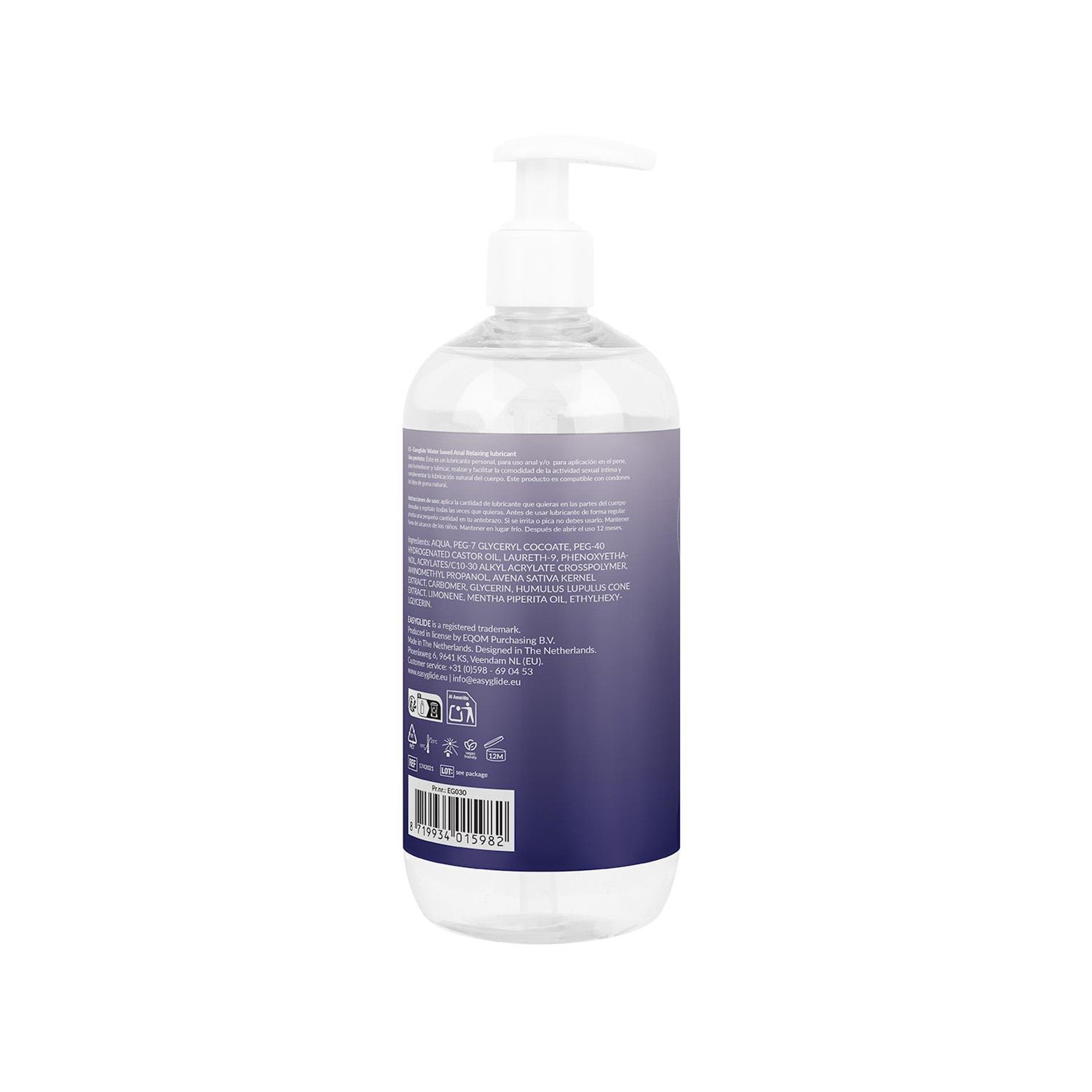 Easyglide - Anal Relaxing Lubricant 500 Ml