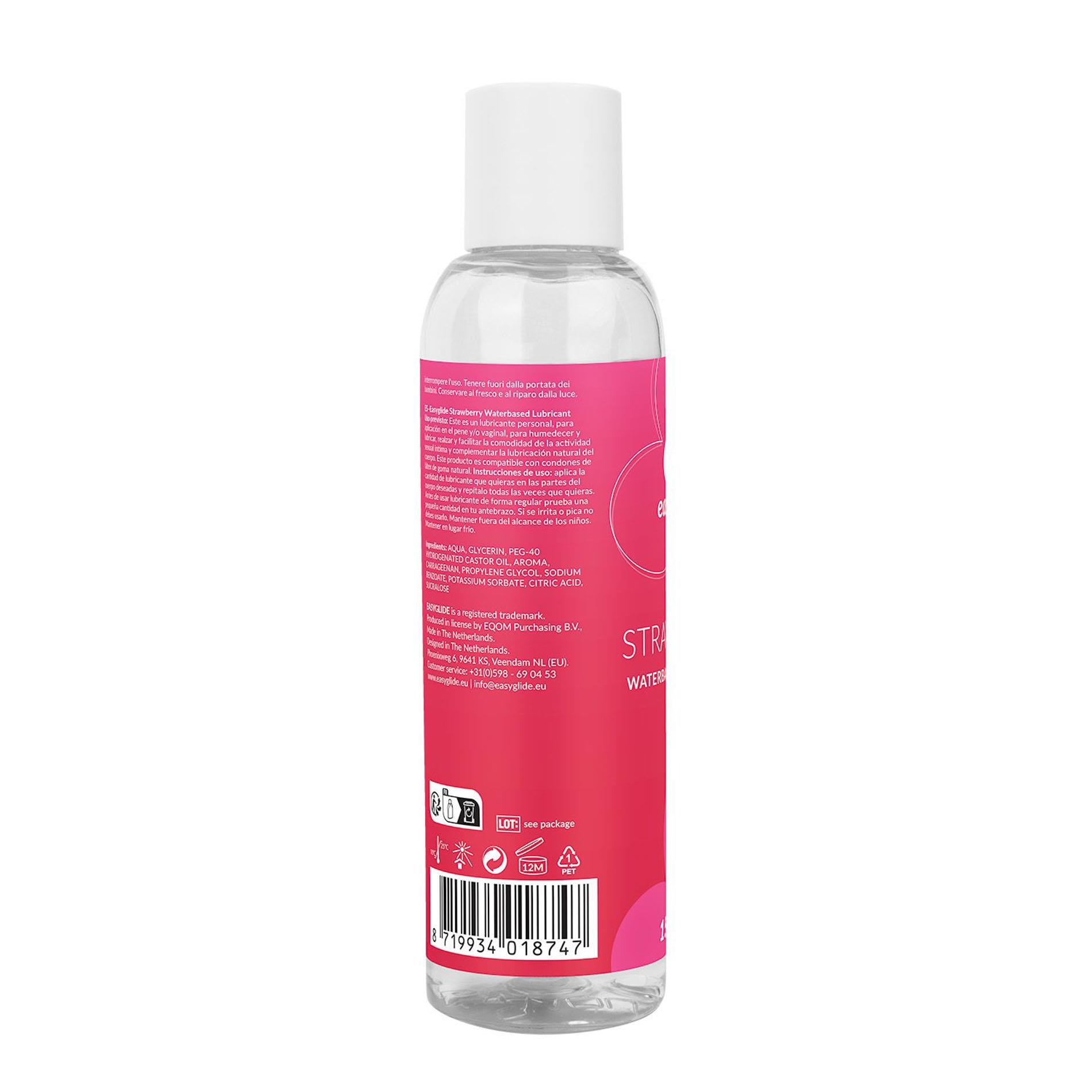 Easyglide - Strawberry Water-Based
Lubricant 150 Ml