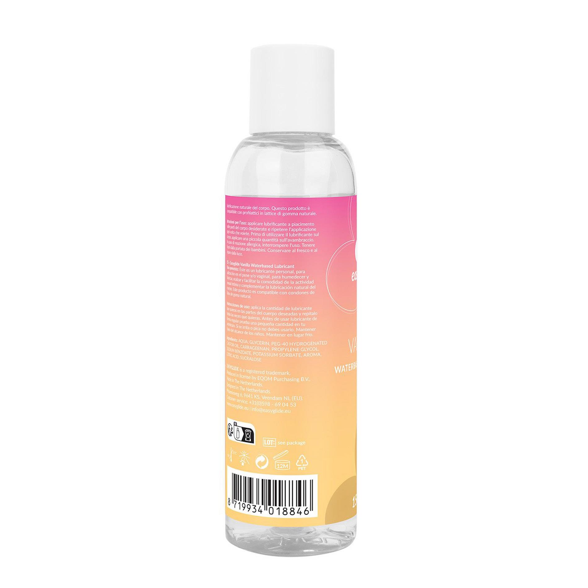 Easyglide - Vanilla Water-Based Lubricant 150 Ml