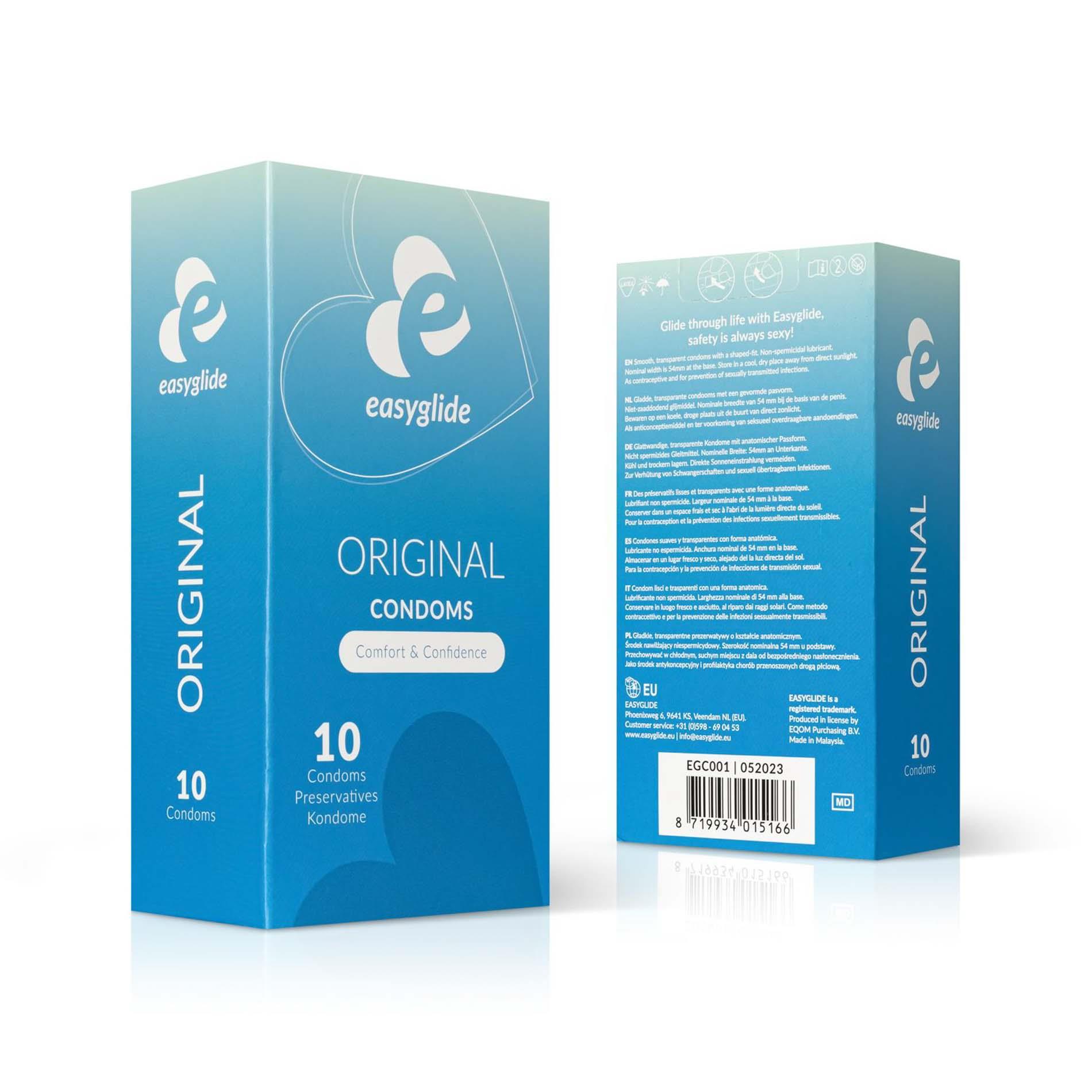 Easyglide - Original Condoms 10 Pcs