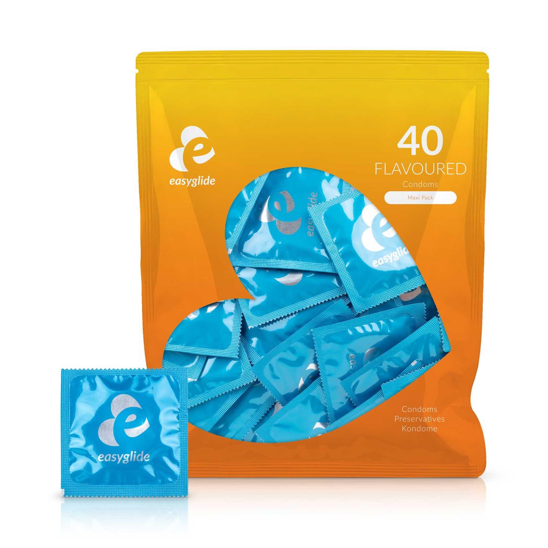 Easyglide - Flavored Condoms 40 Pcs