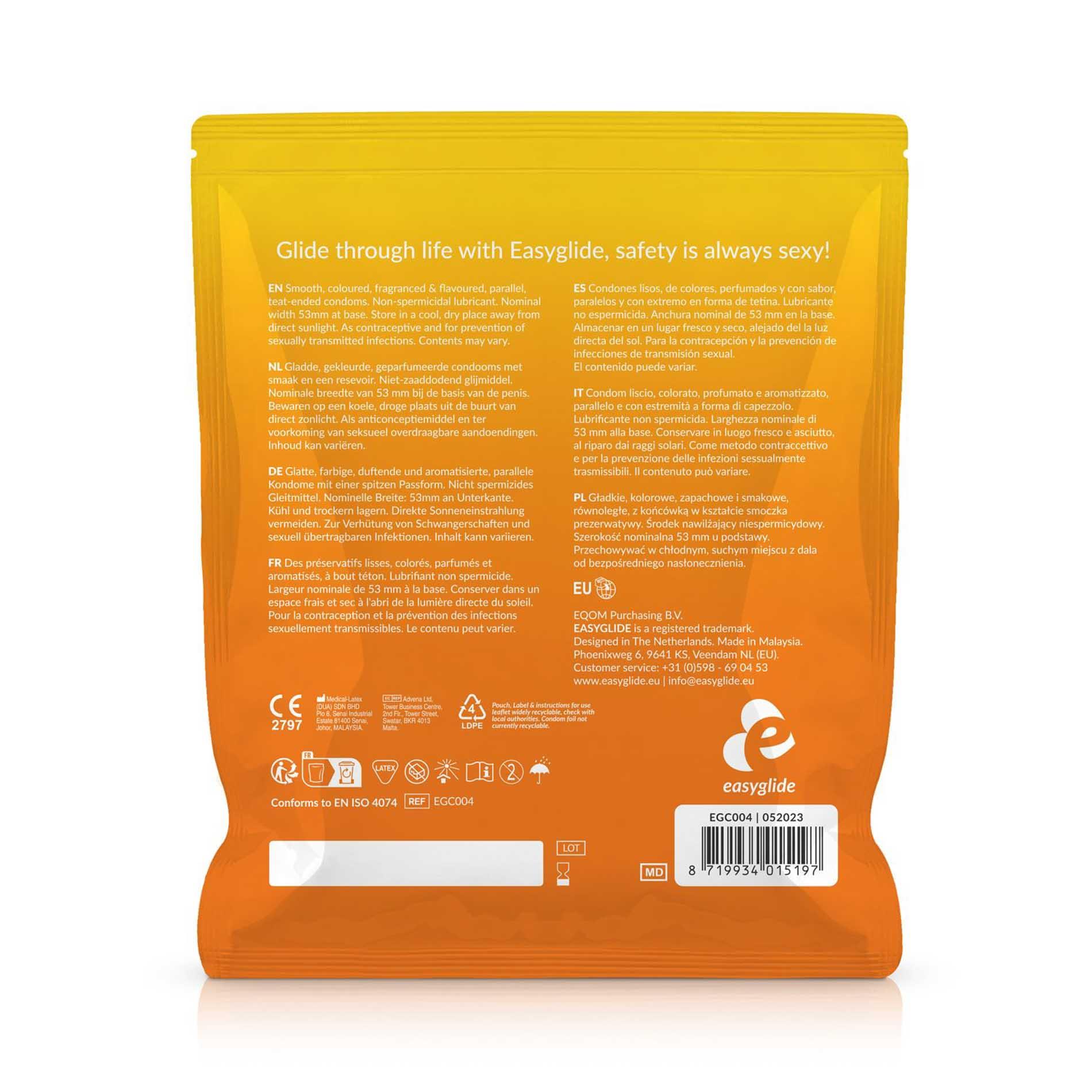 Easyglide - Flavored Condoms 40 Pcs