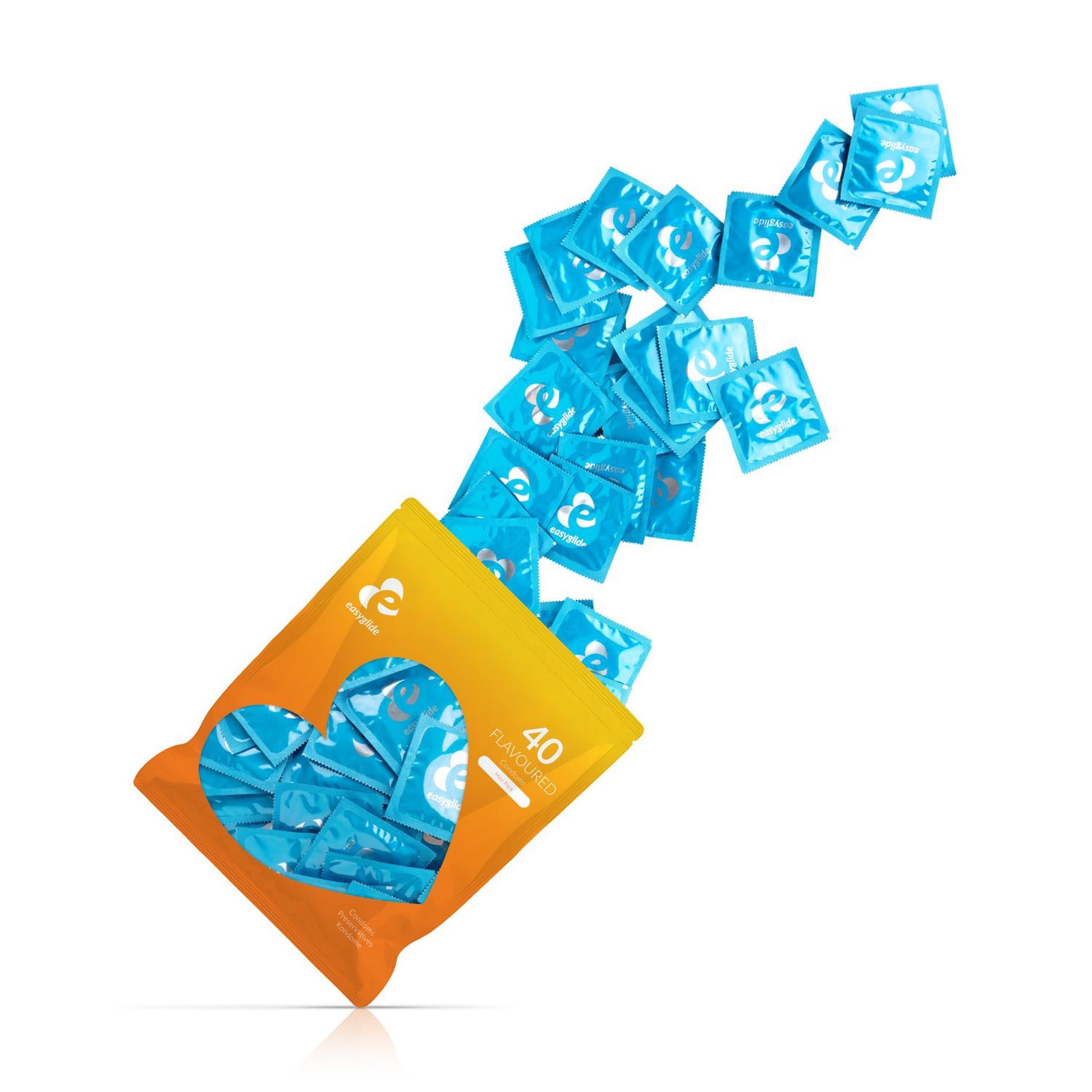 Easyglide - Flavored Condoms 40 Pcs