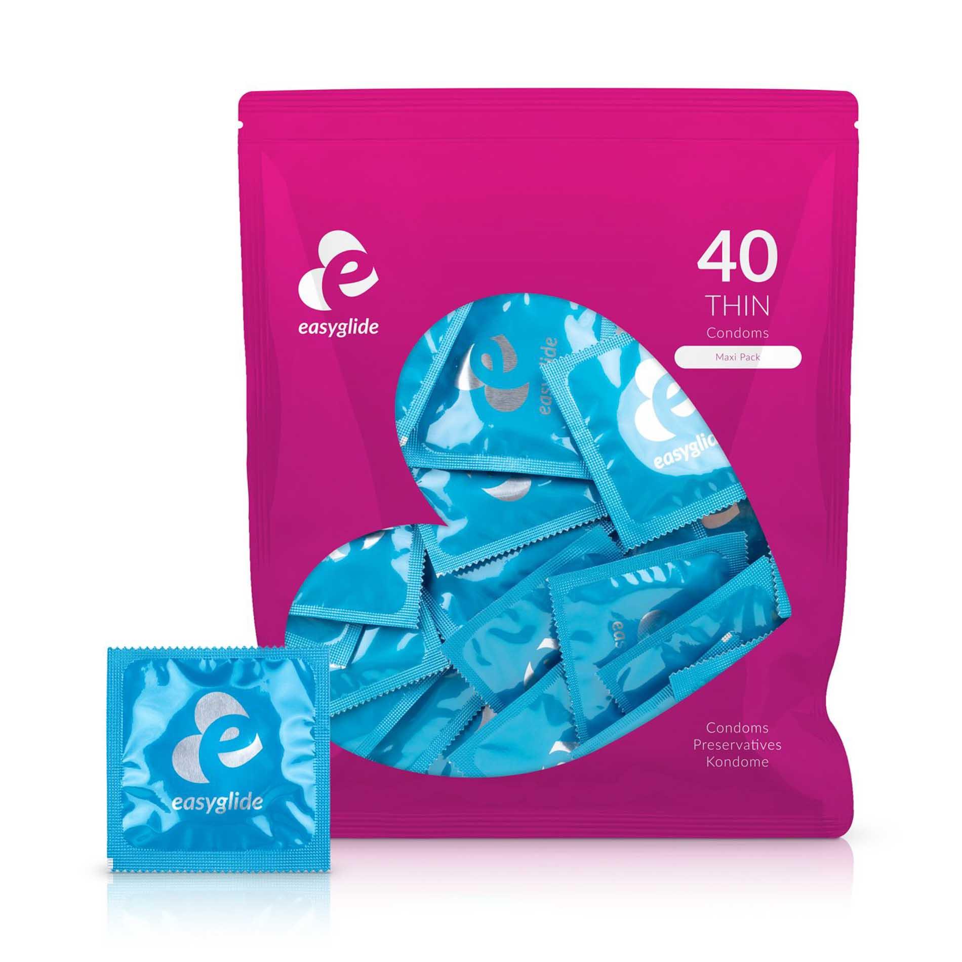 Easyglide - Extra Thin Condoms 40 Pcs