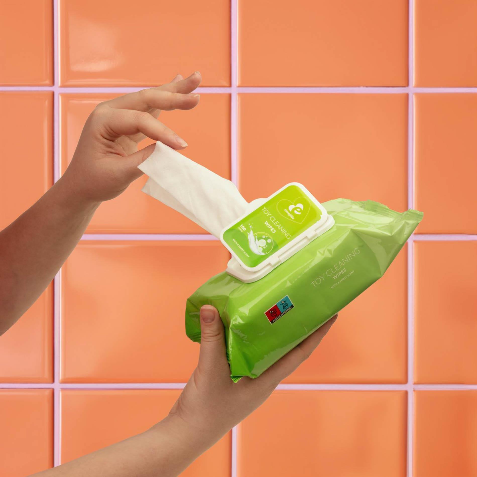 Easyglide - Toy Cleaning Wipes 100 Wipes